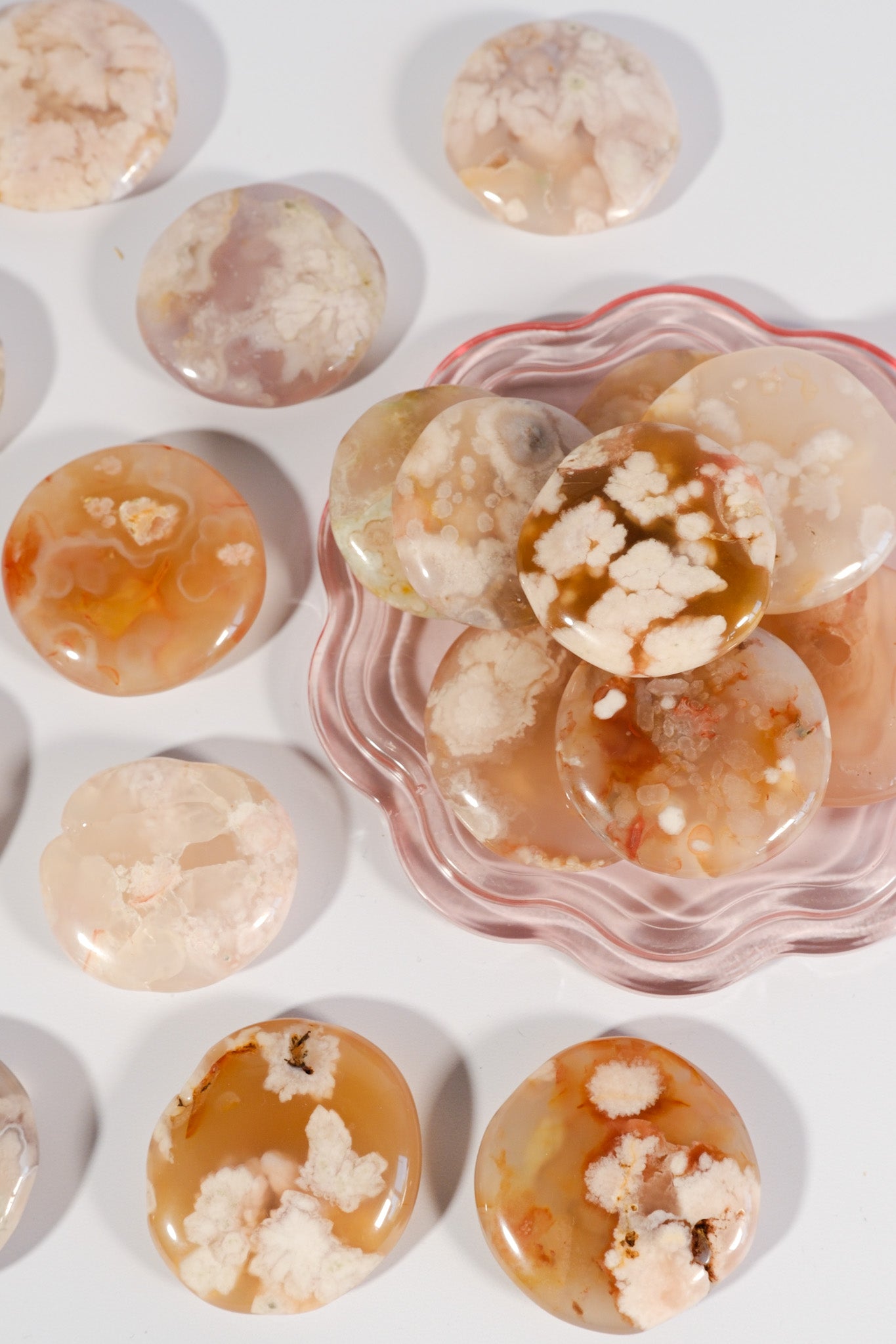 Flower Agate Flatstone