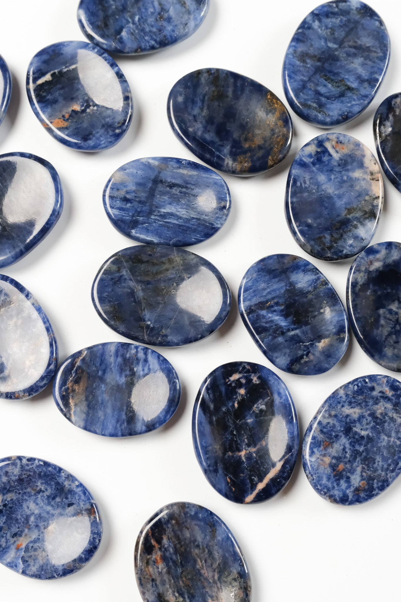 Sodalite Worry Stone
