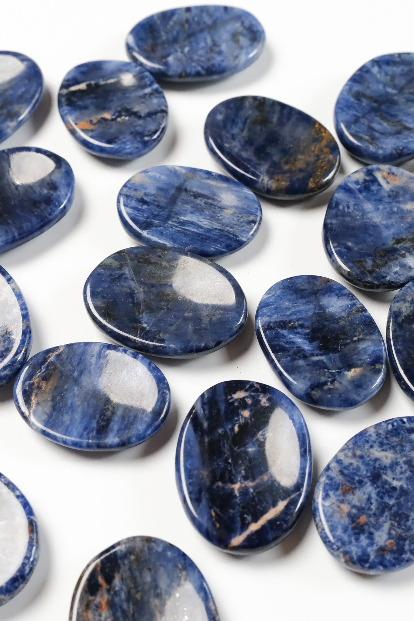 Sodalite Worry Stone