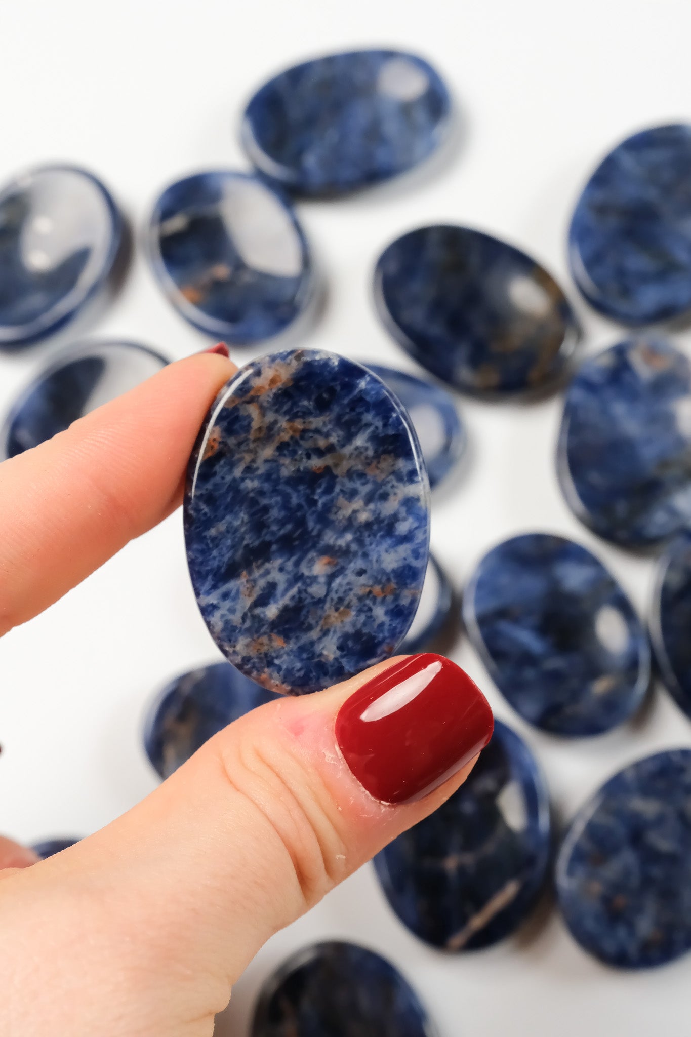 Sodalite Worry Stone