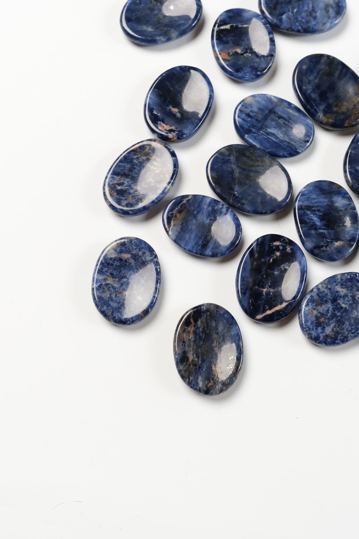 Sodalite Worry Stone
