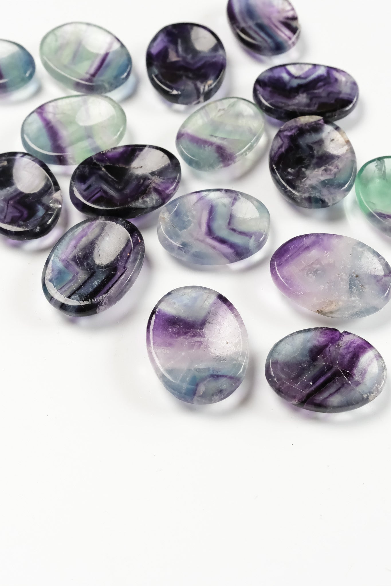 Fluorite Worry Stone