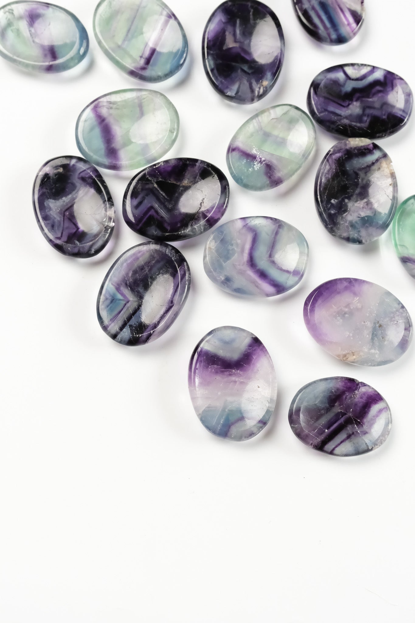Fluorite Worry Stone