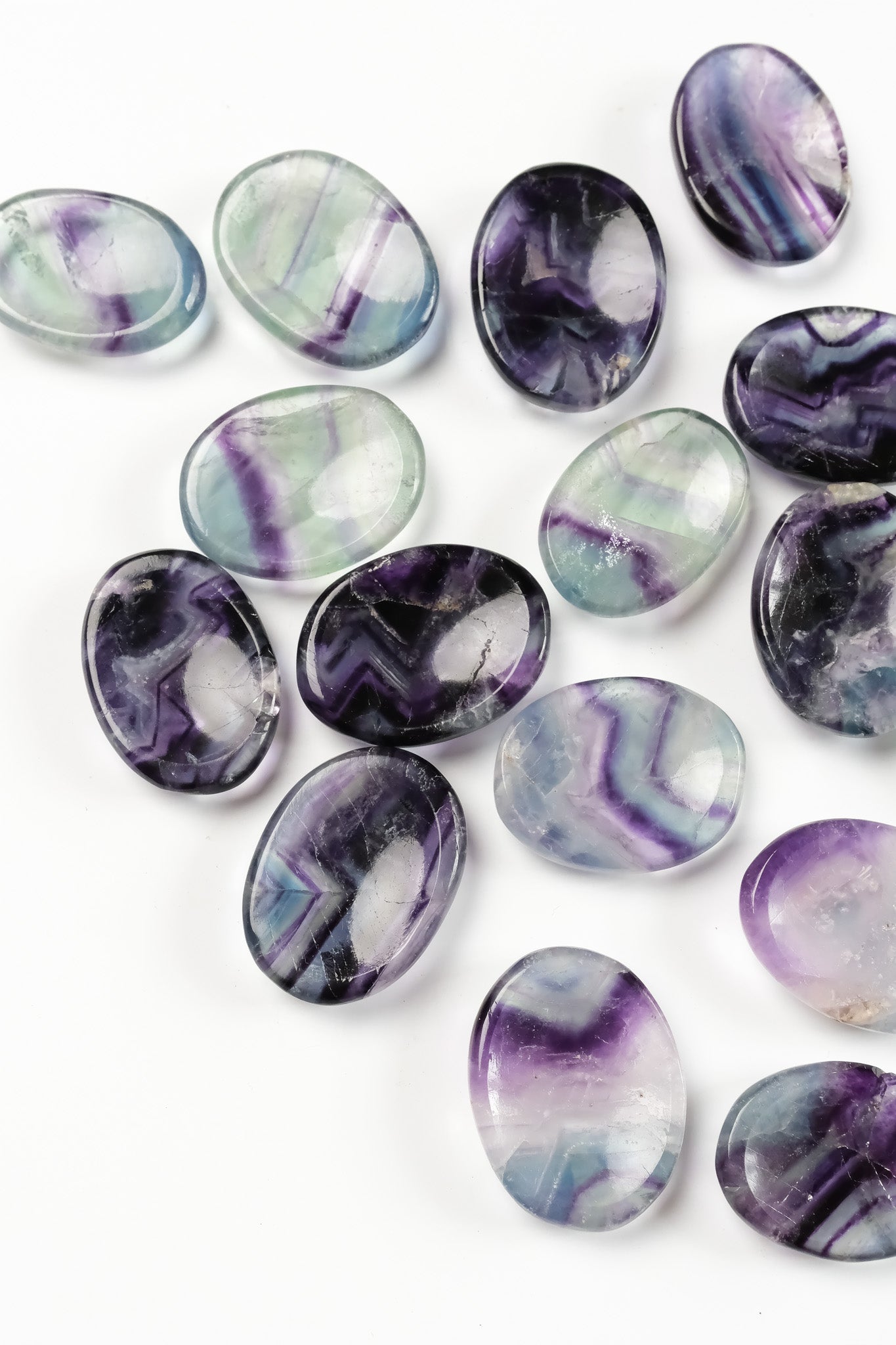 Fluorite Worry Stone