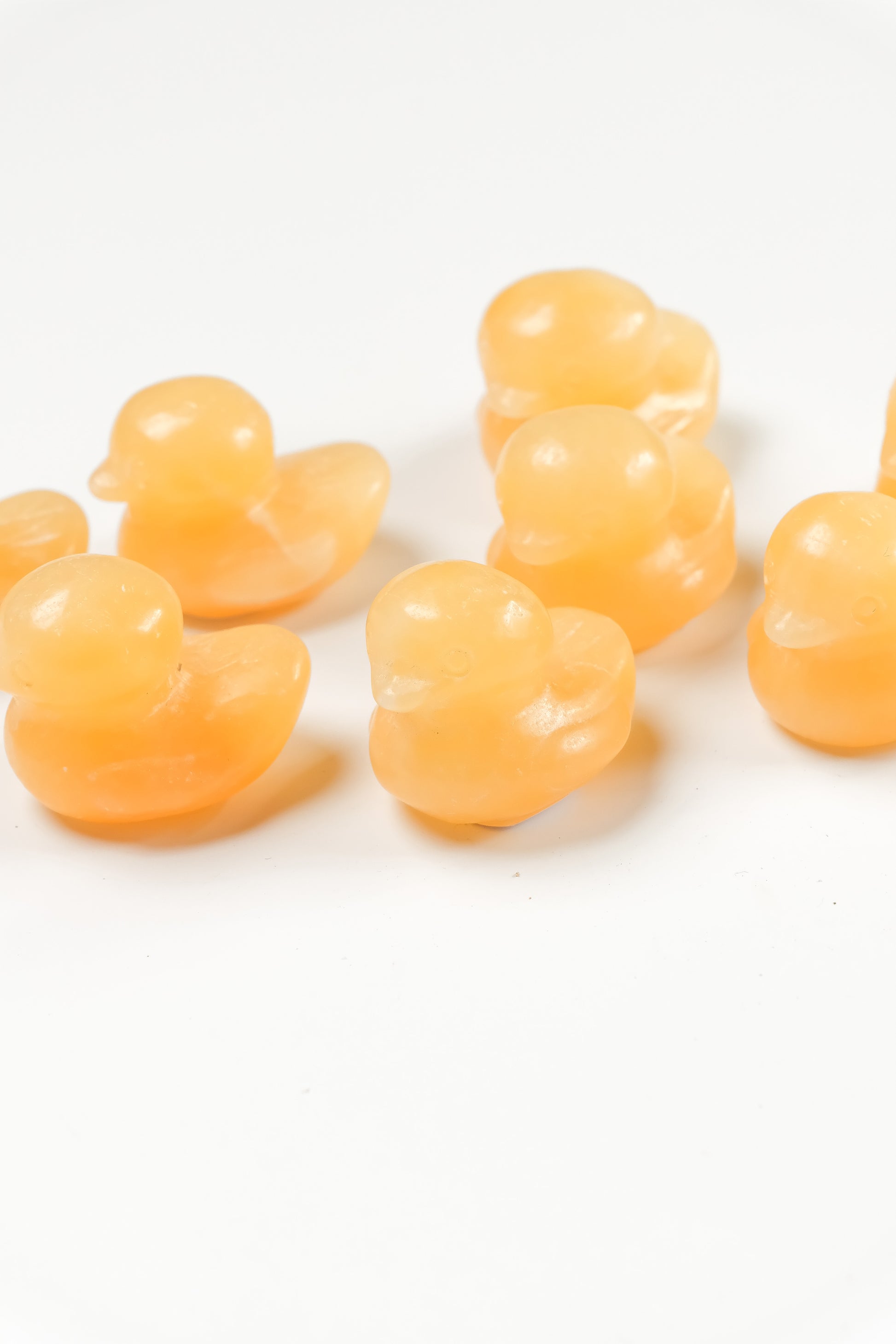 Orange Calcite Duck