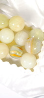 Green Calcite Sphere Healing Crystal.