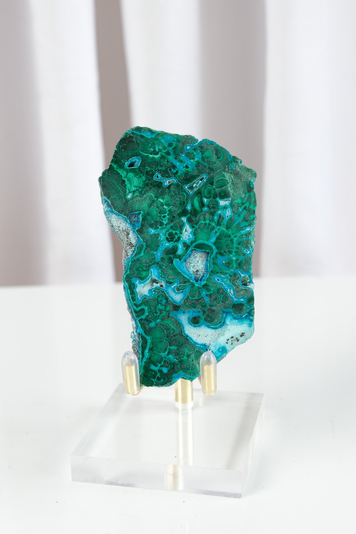 Malachite & Chrysocolla Slab