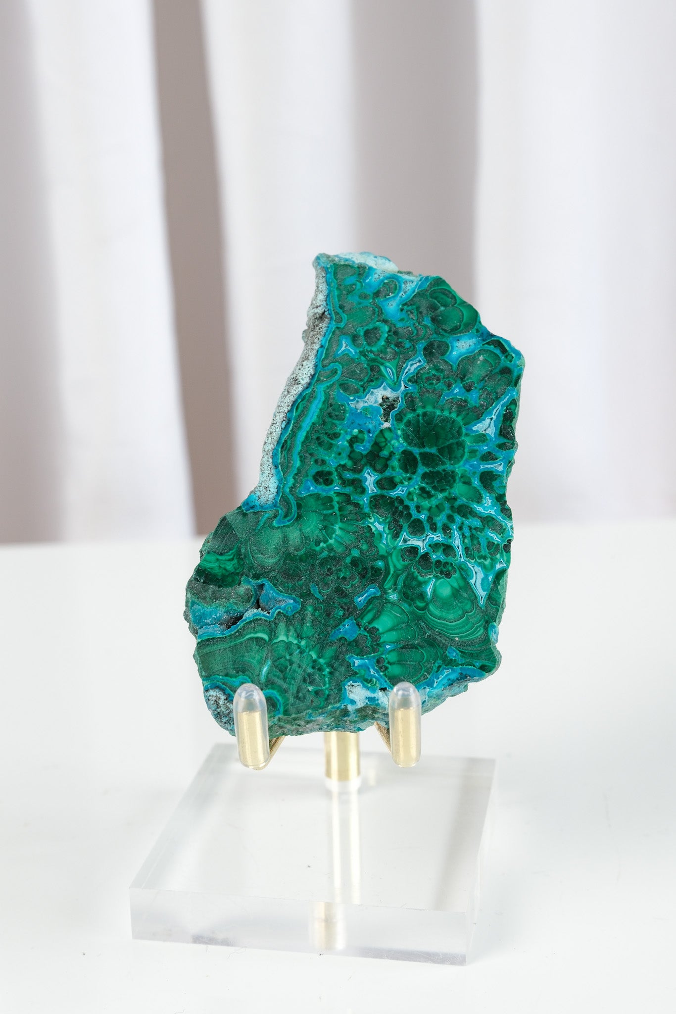 Malachite & Chrysocolla Slab