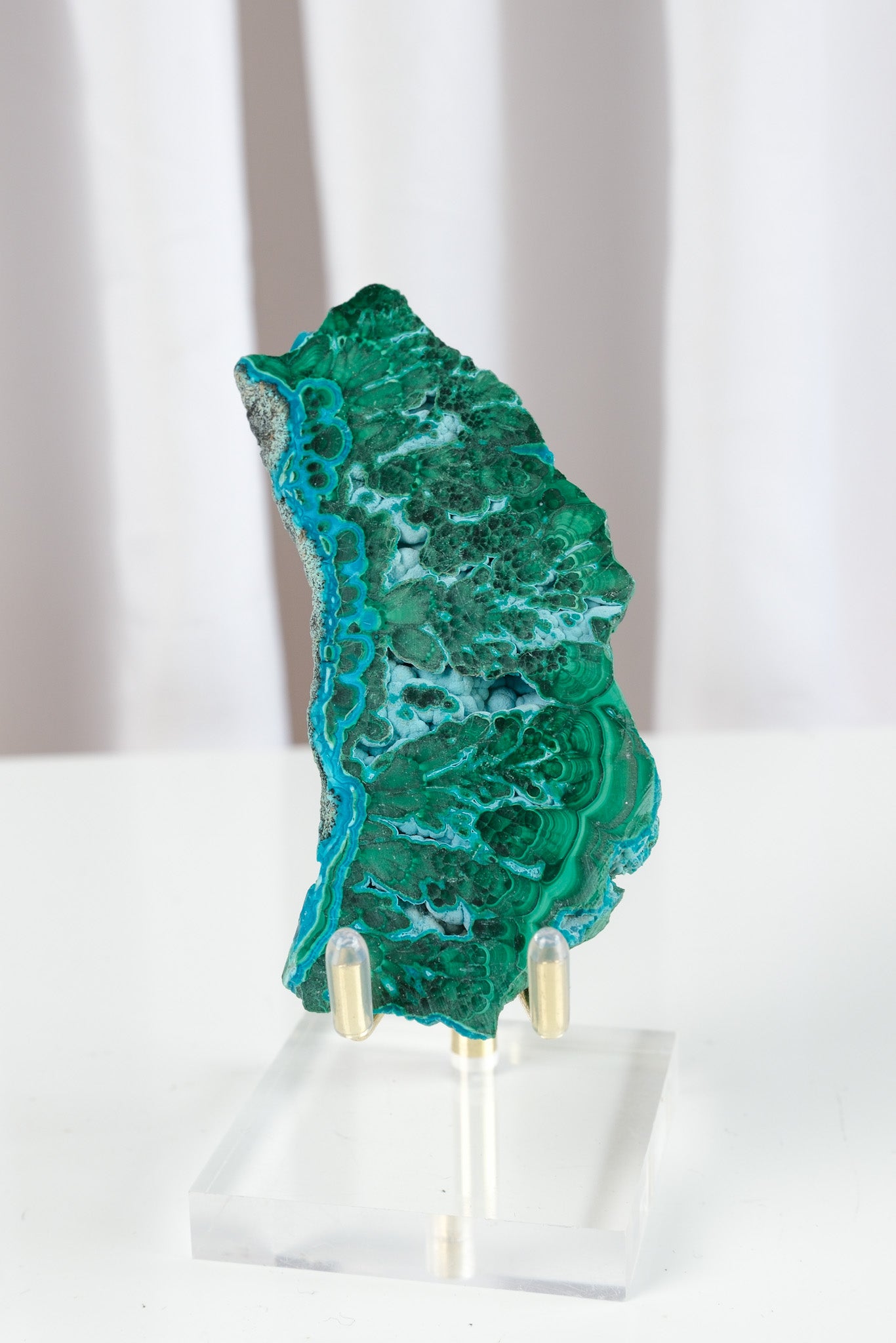 Malachite & Chrysocolla Slab