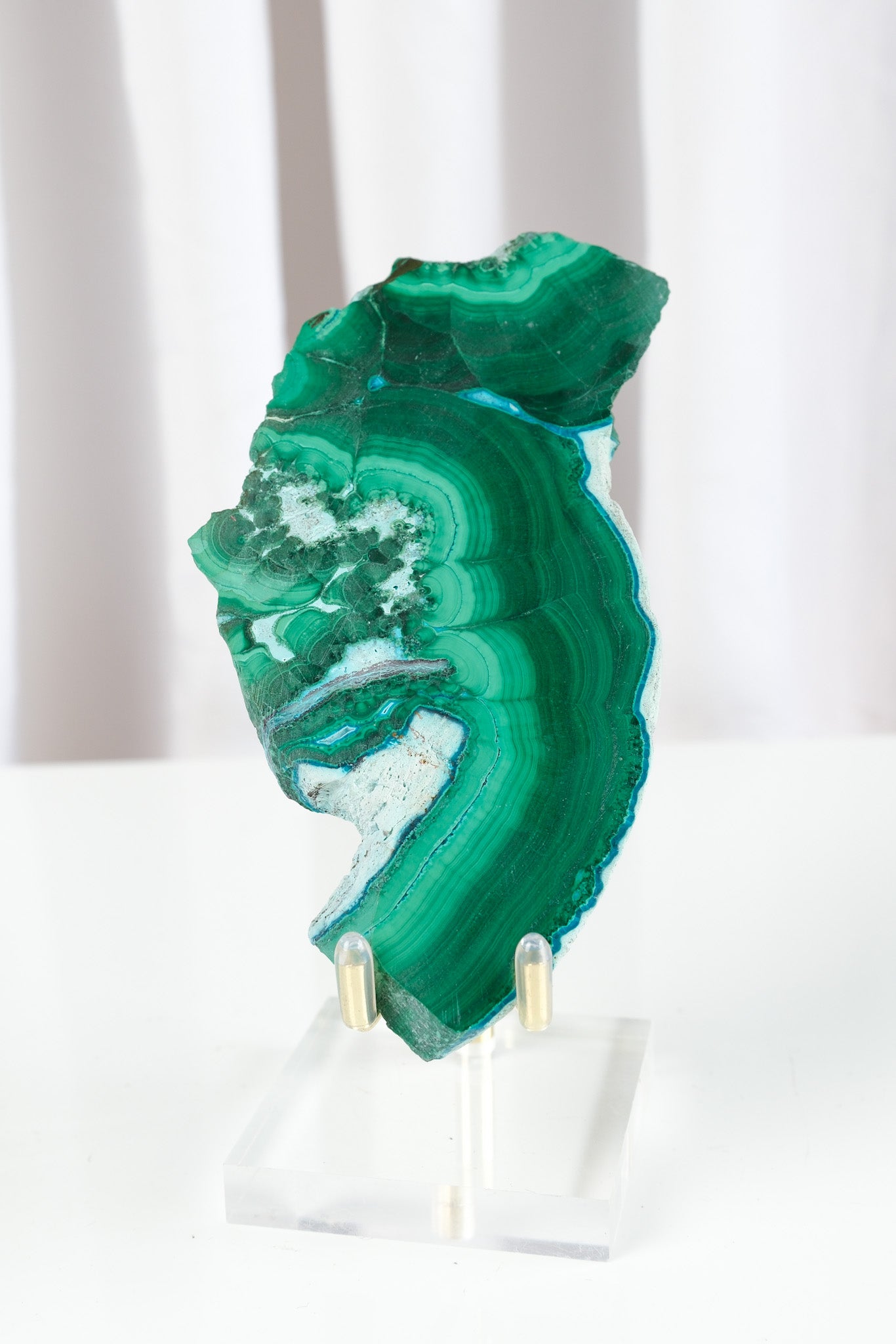 Malachite & Chrysocolla Slab