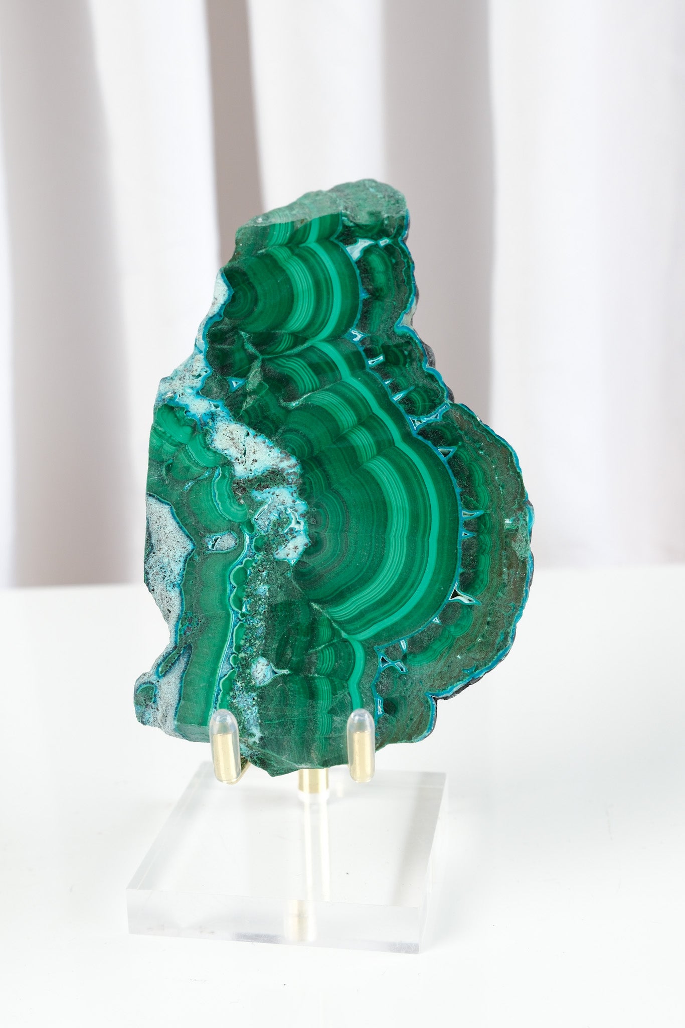 Malachite & Chrysocolla Slab
