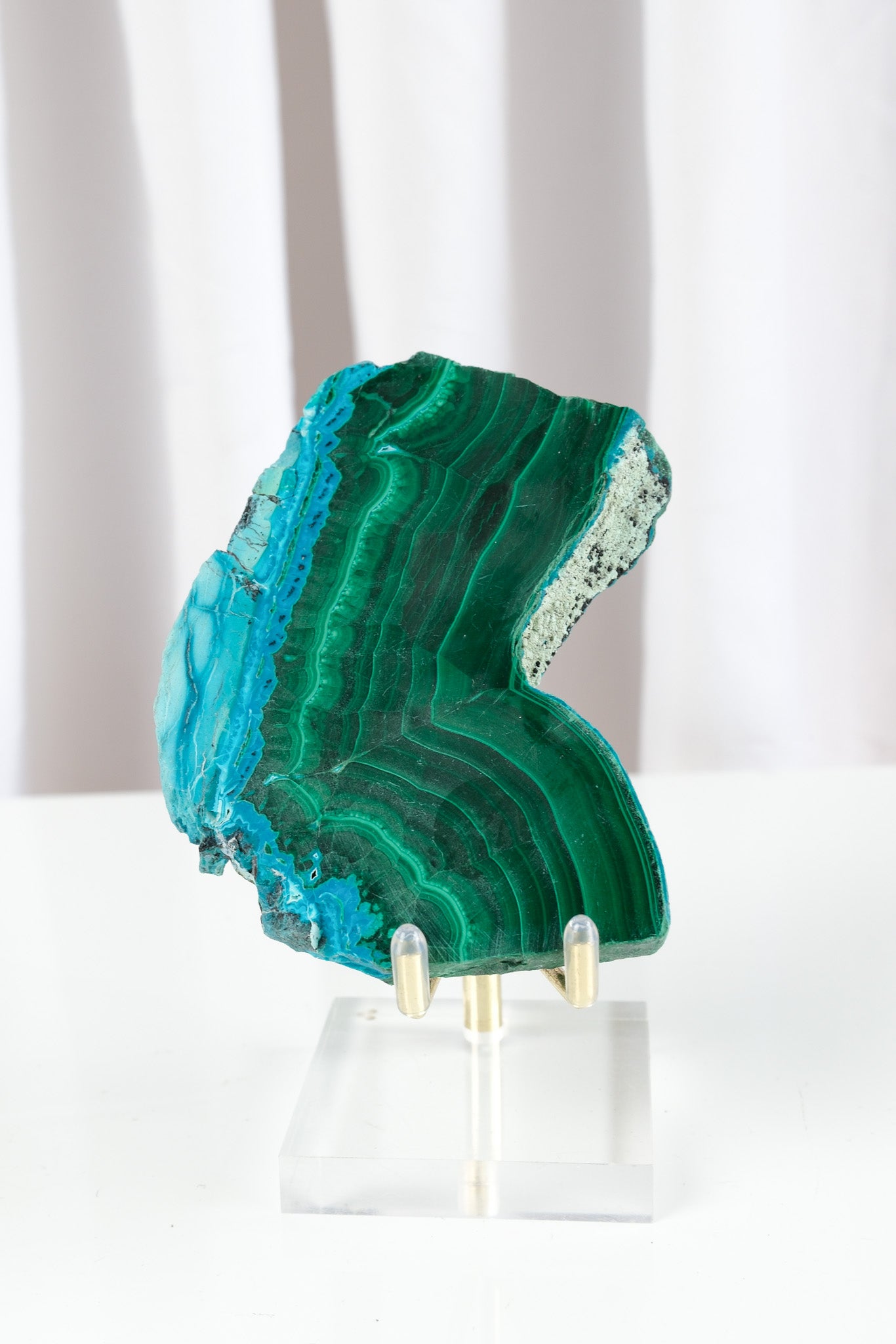 Malachite & Chrysocolla Slab