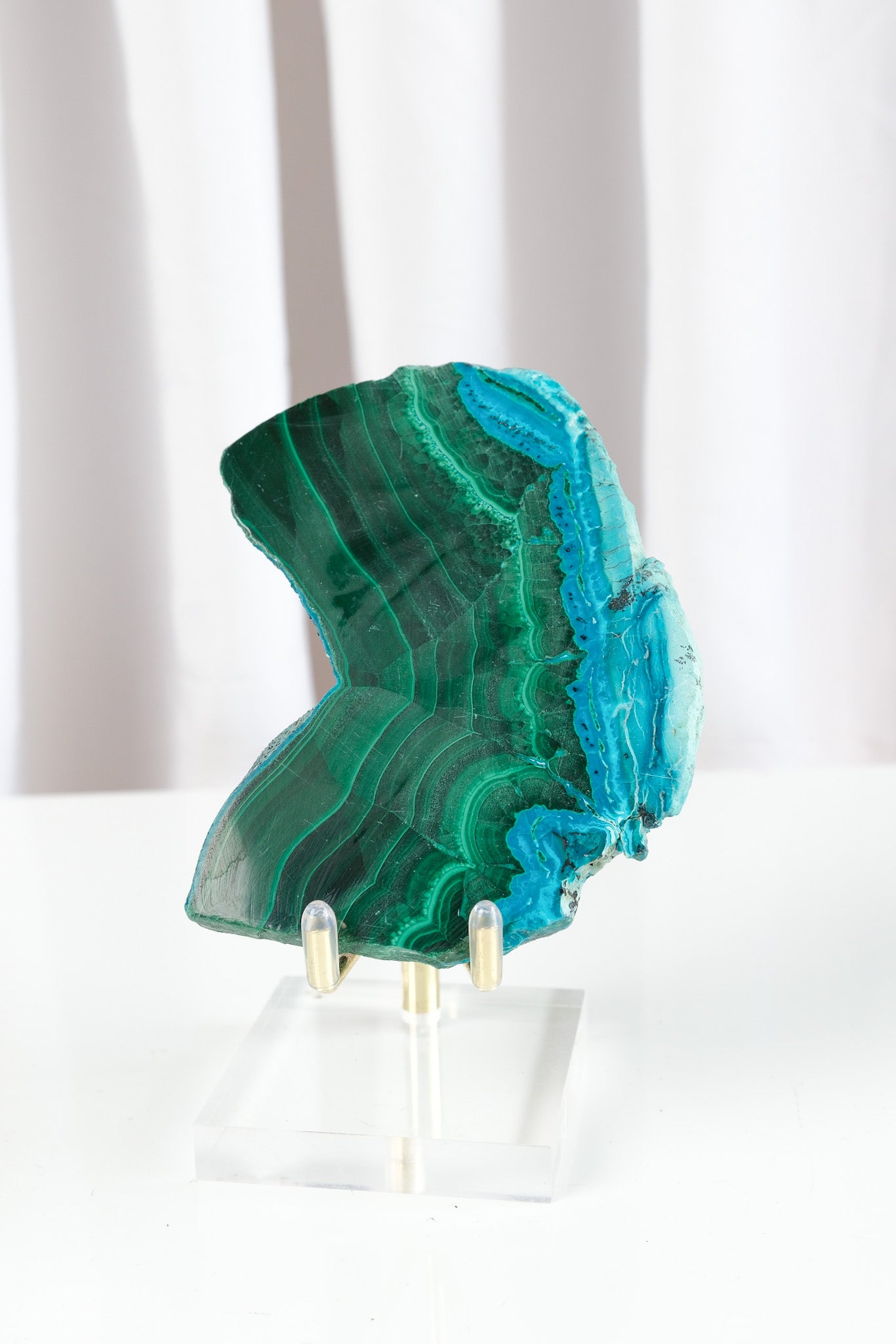 Malachite & Chrysocolla Slab