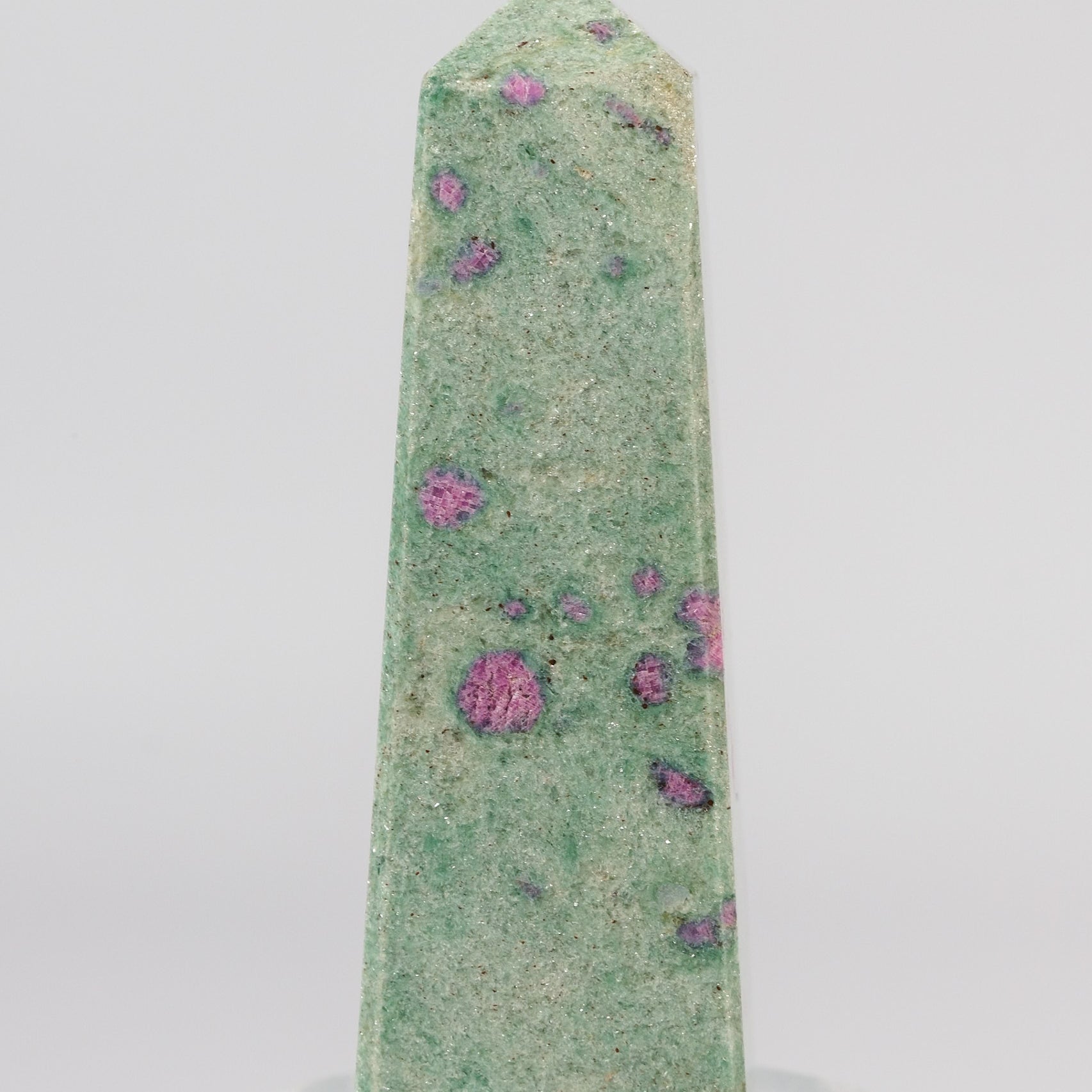 Ruby Fuchsite Tower