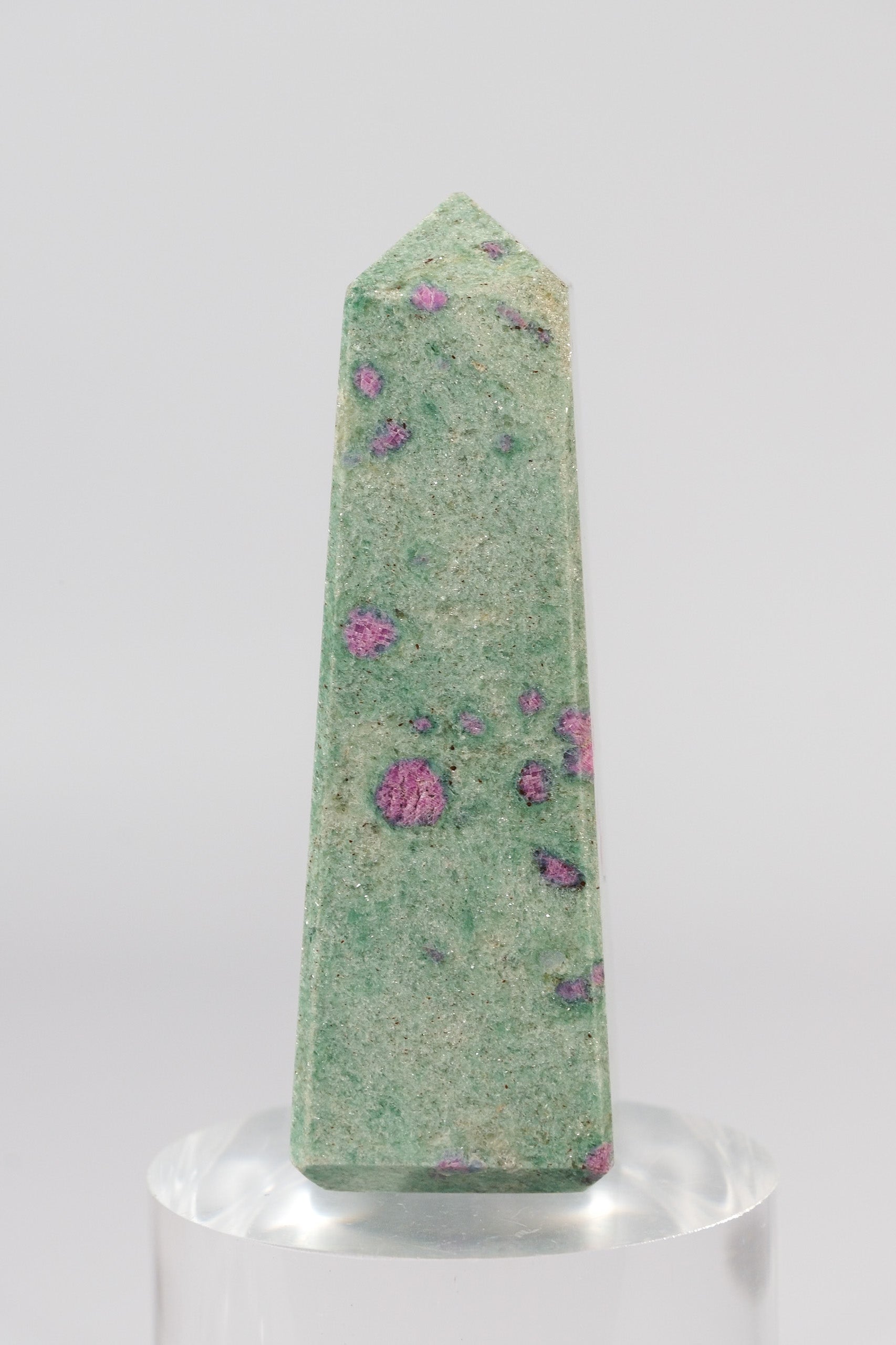 Ruby Fuchsite Tower