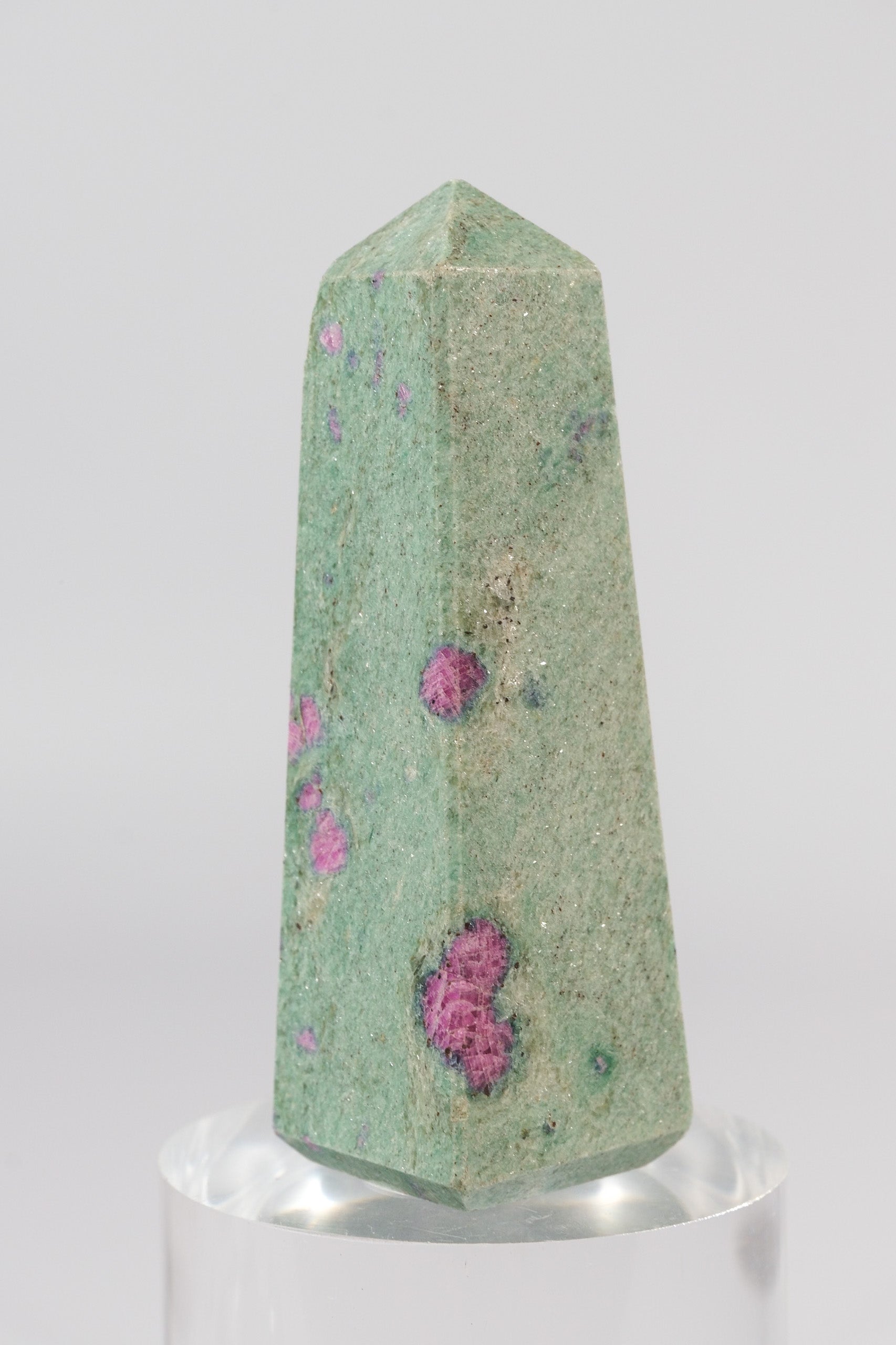 Ruby Fuchsite Tower