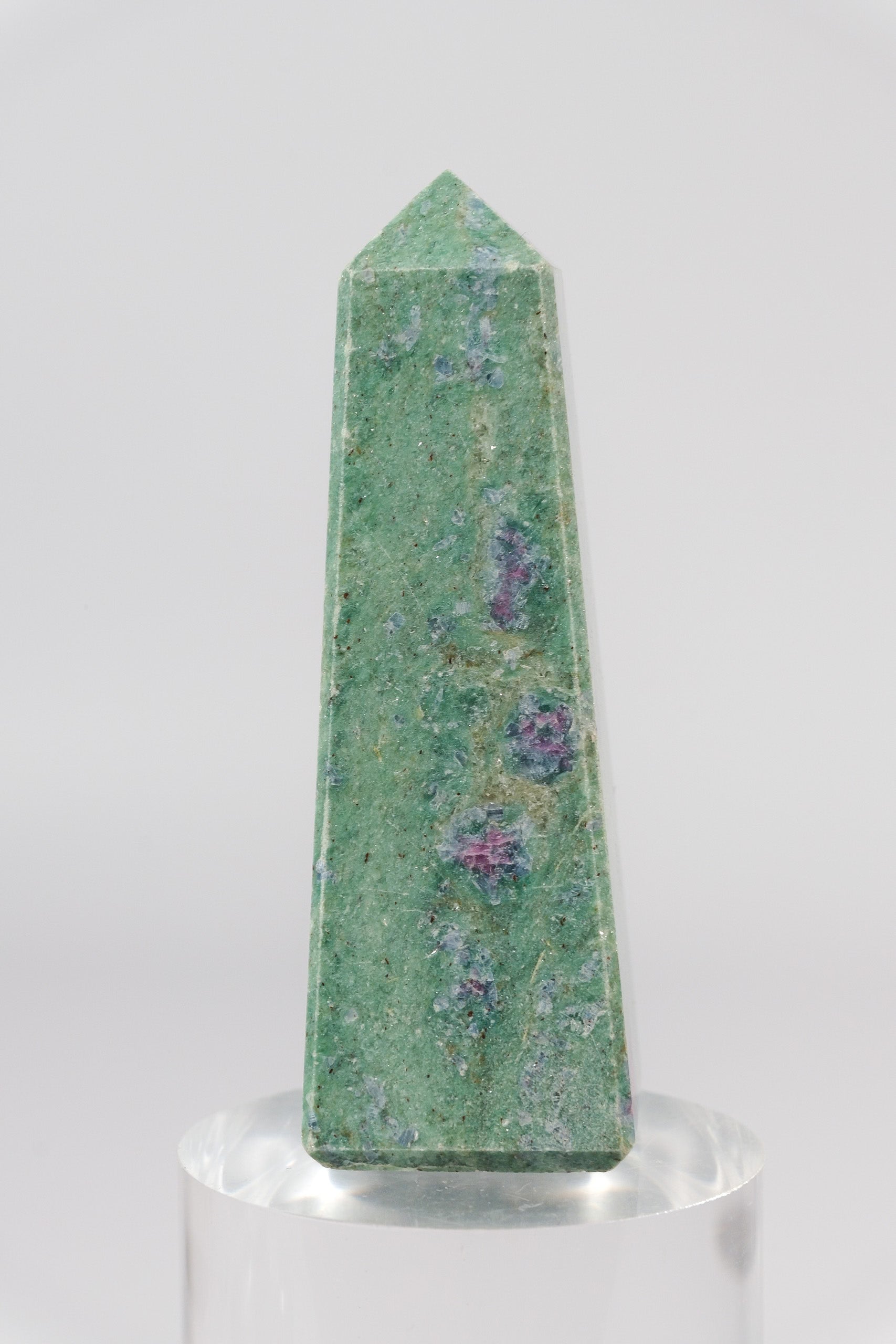 Ruby Fuchsite Tower