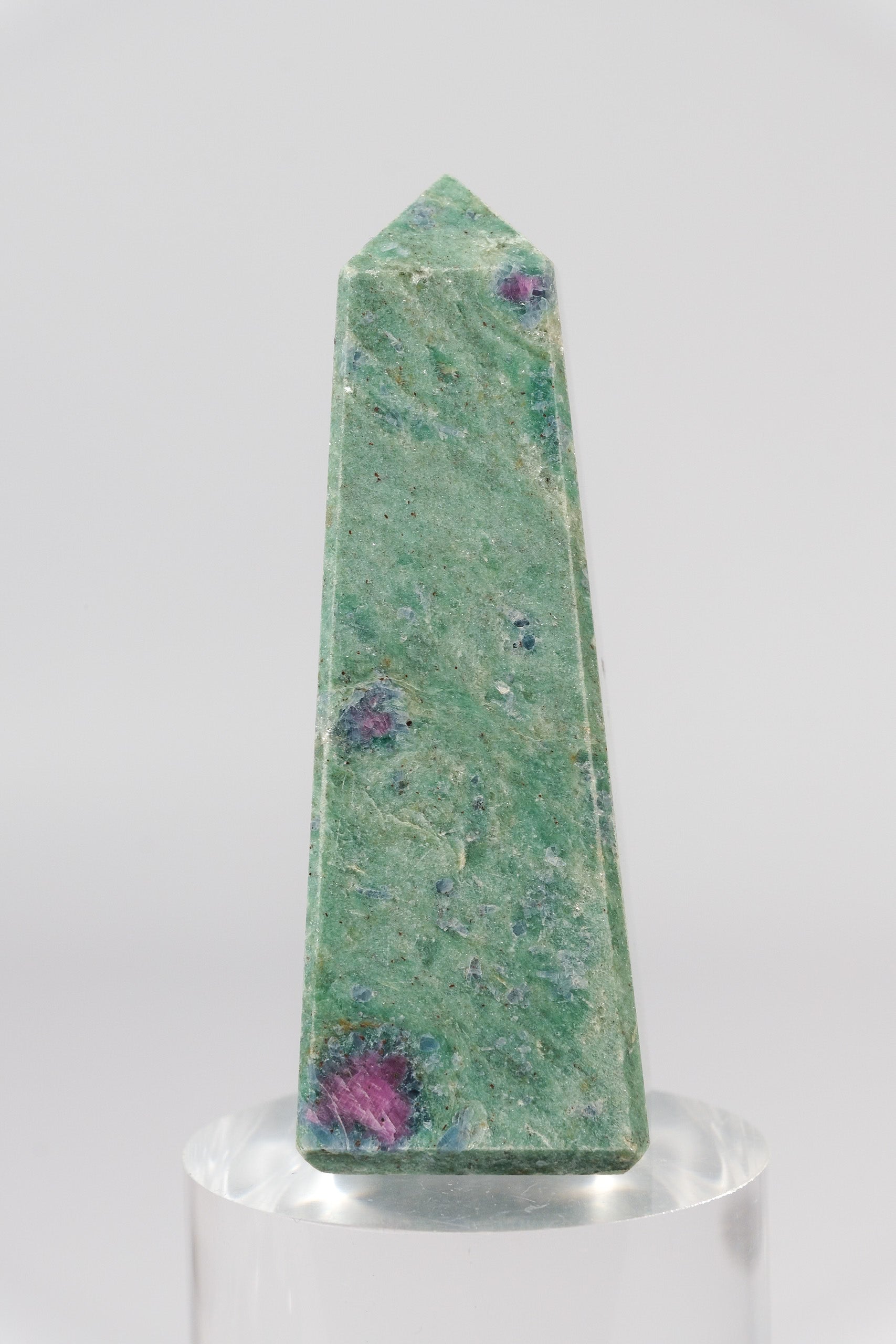 Ruby Fuchsite Tower