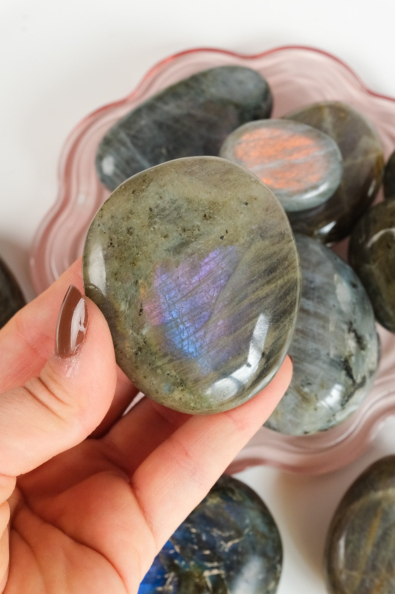 Labradorite Palmstone