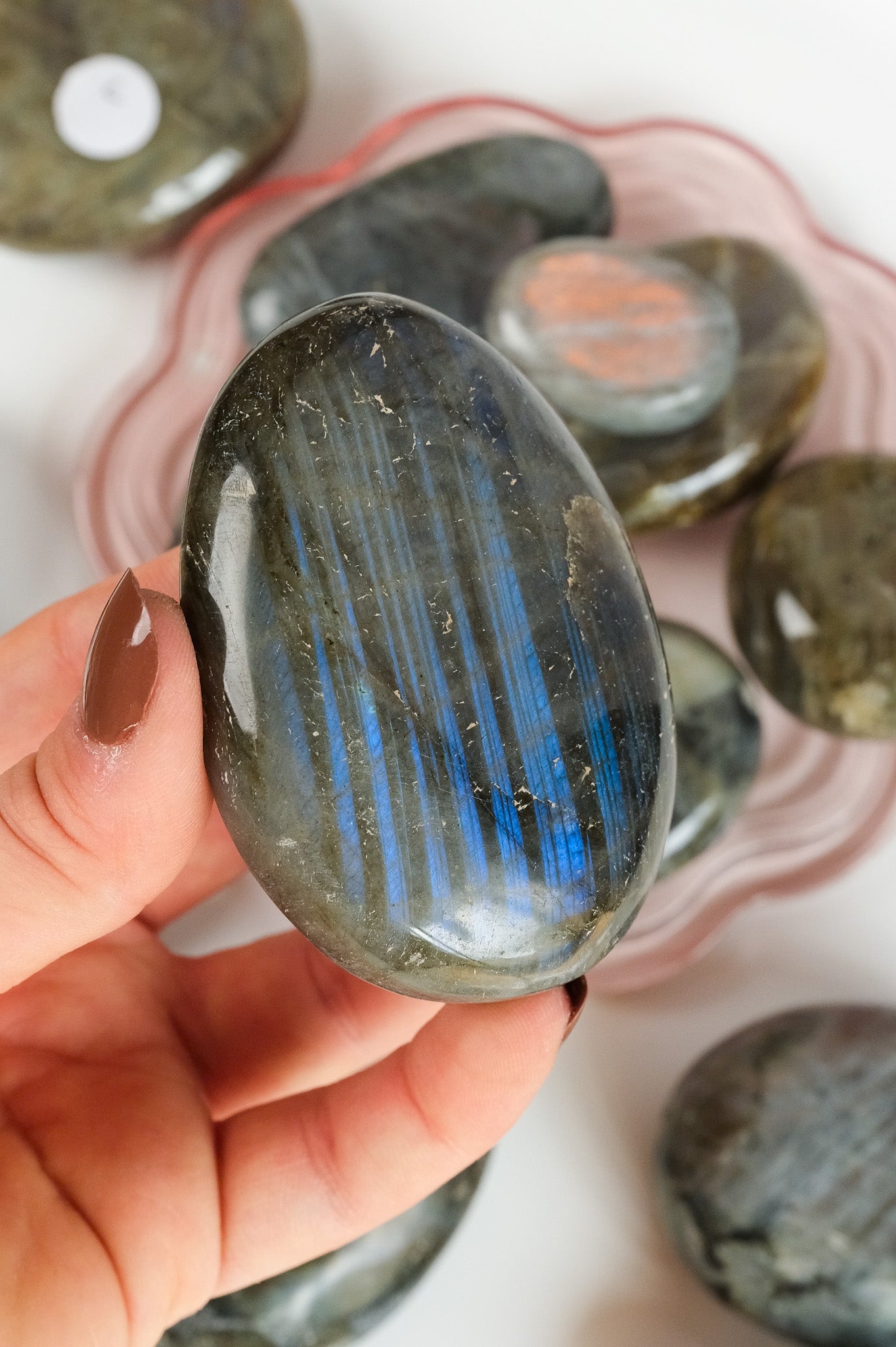Labradorite Palmstone