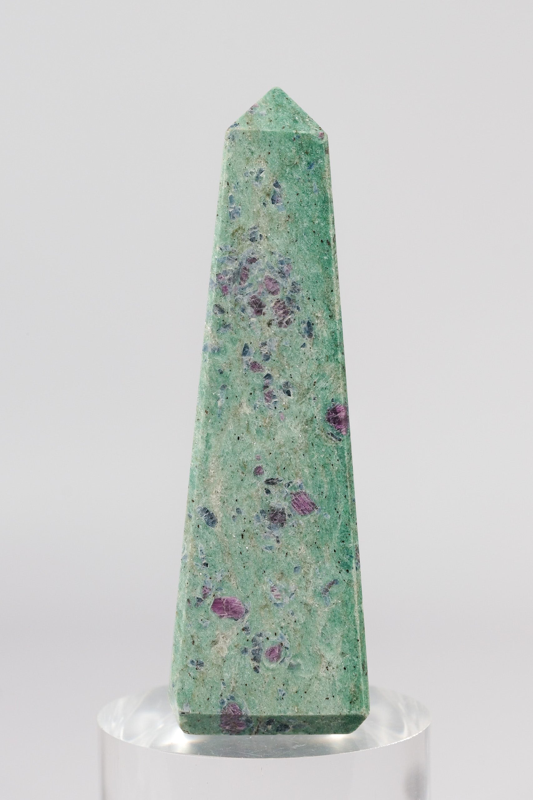 Ruby Fuchsite Tower