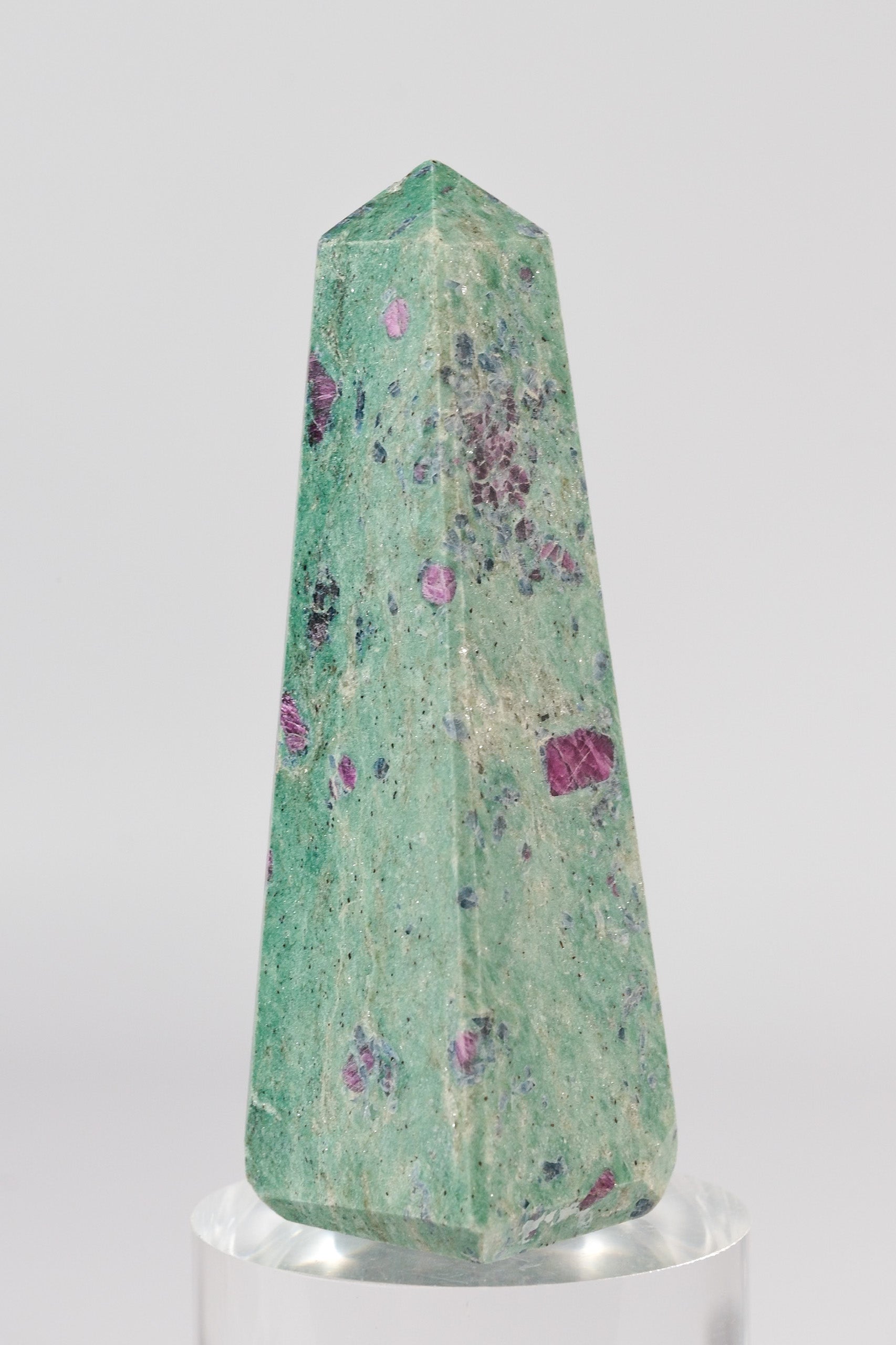 Ruby Fuchsite Tower