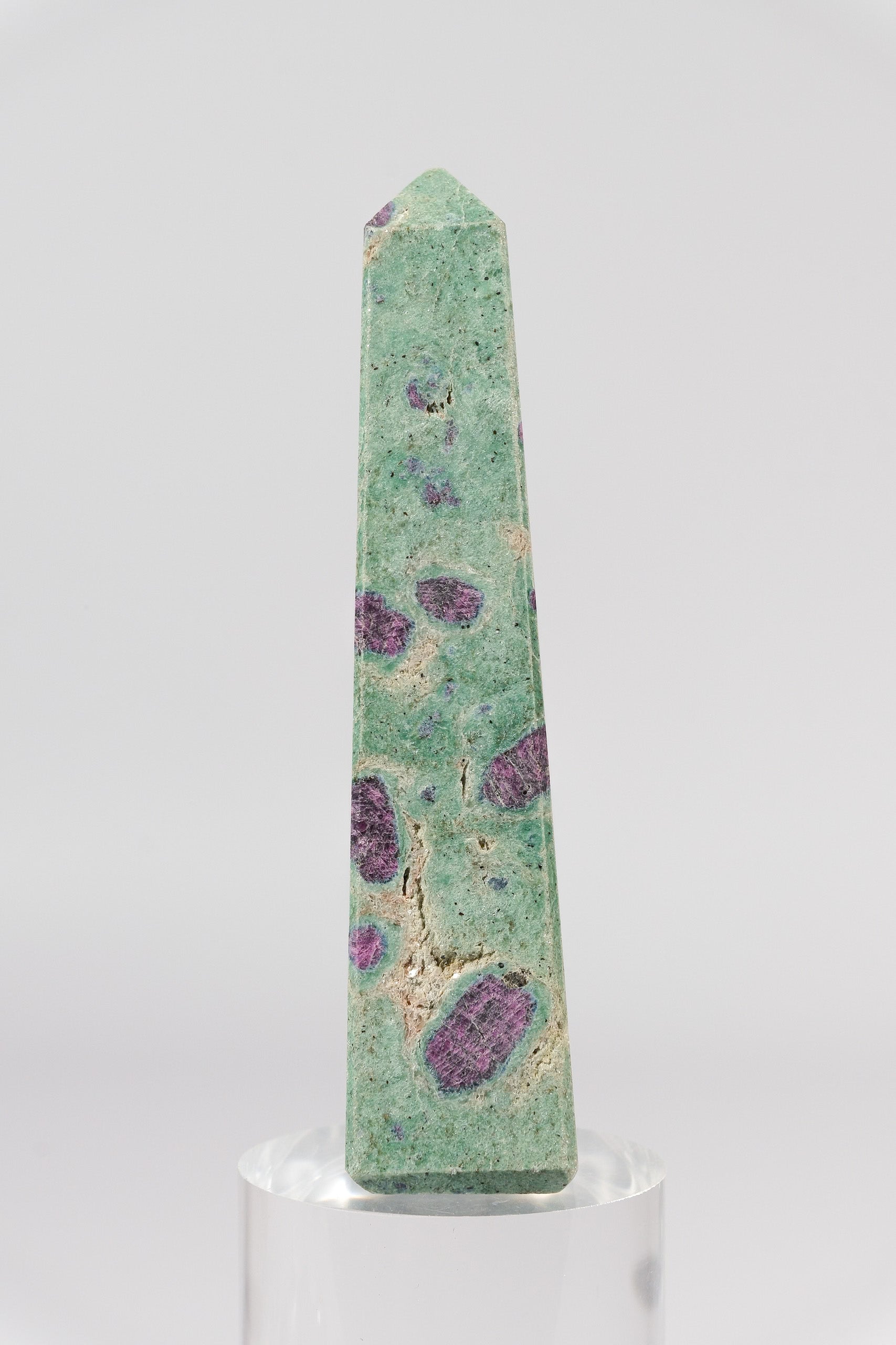 Ruby Fuchsite Tower