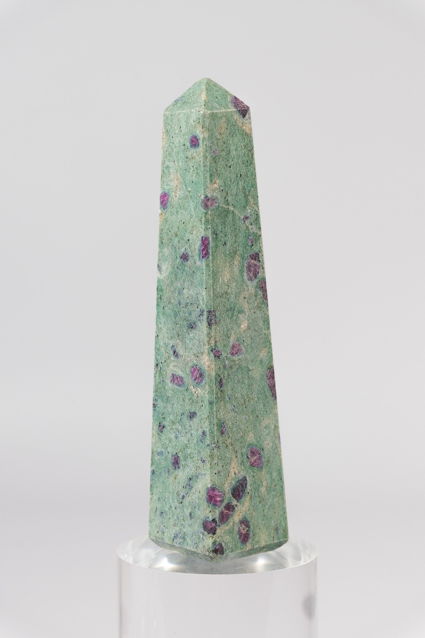 Ruby Fuchsite Tower