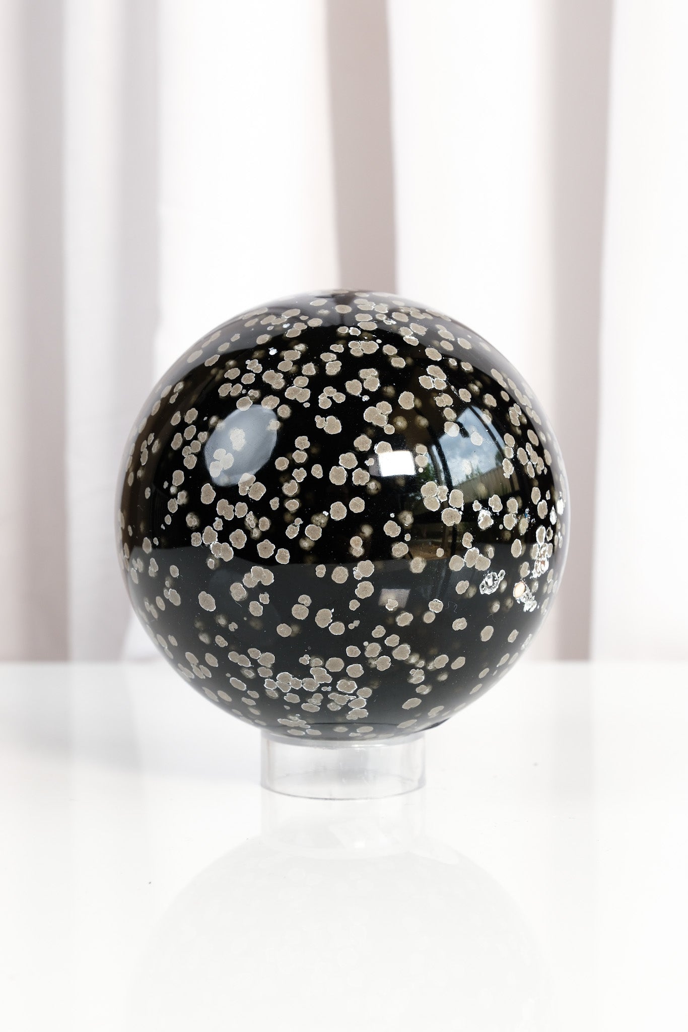 Stardust Obsidian Sphere