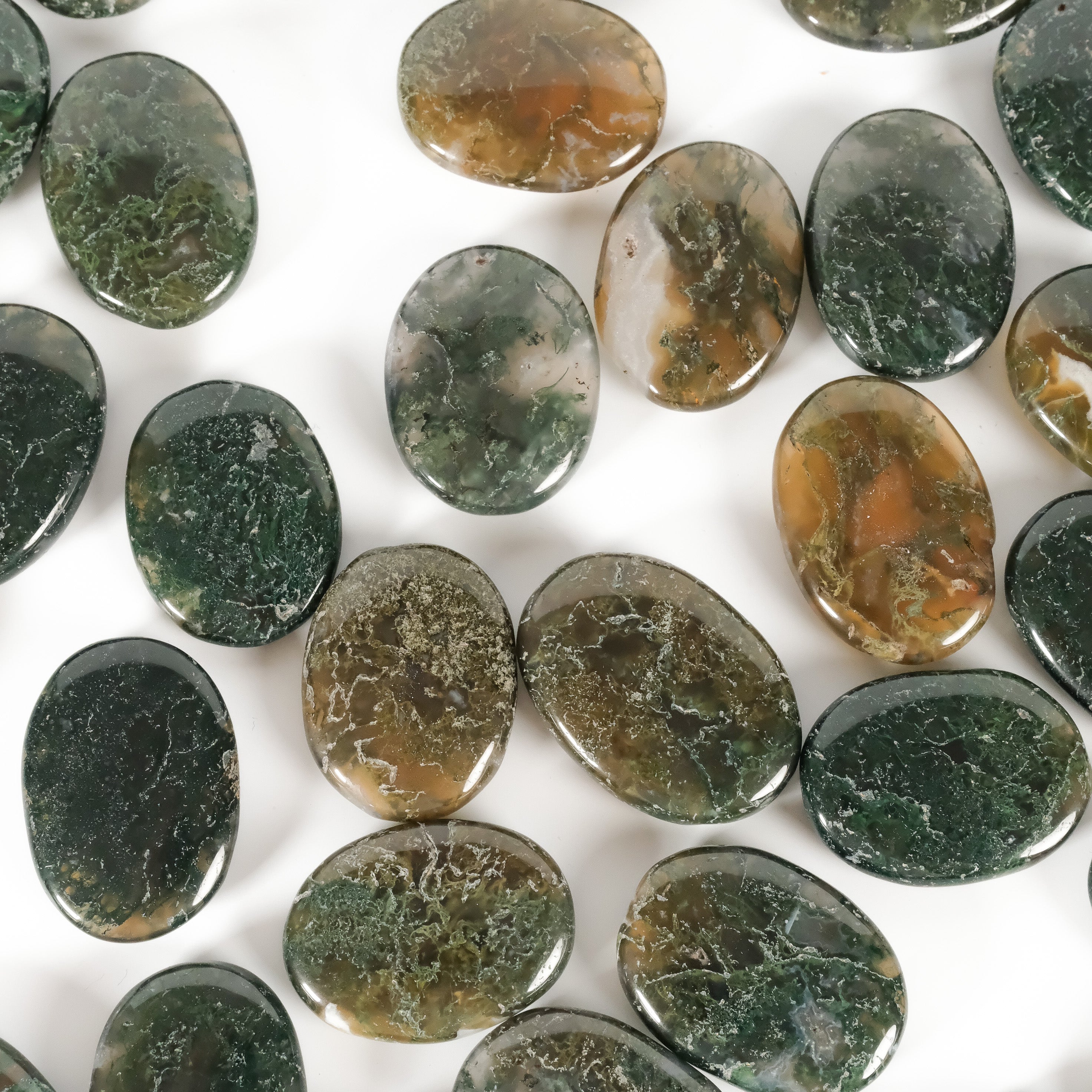 Moss Agate Mini Palmstone