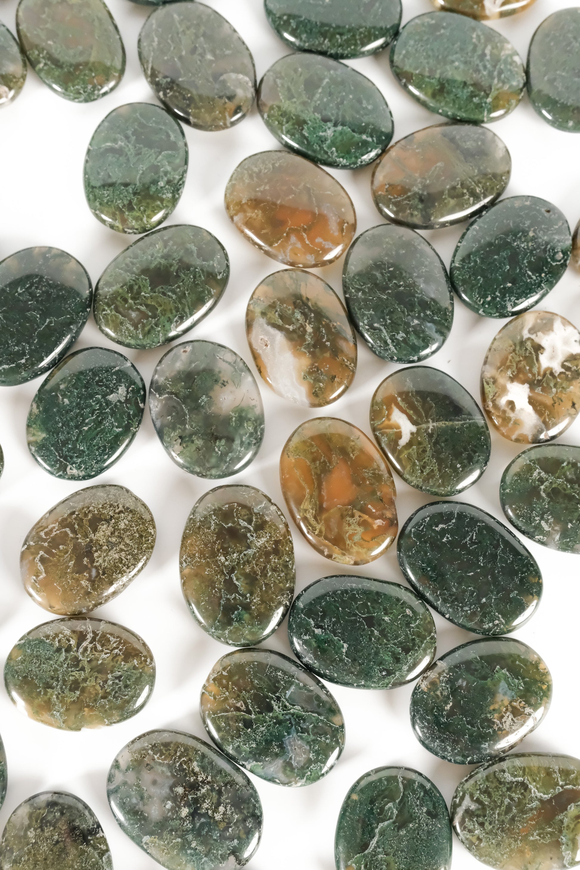 Moss Agate Mini Palmstone