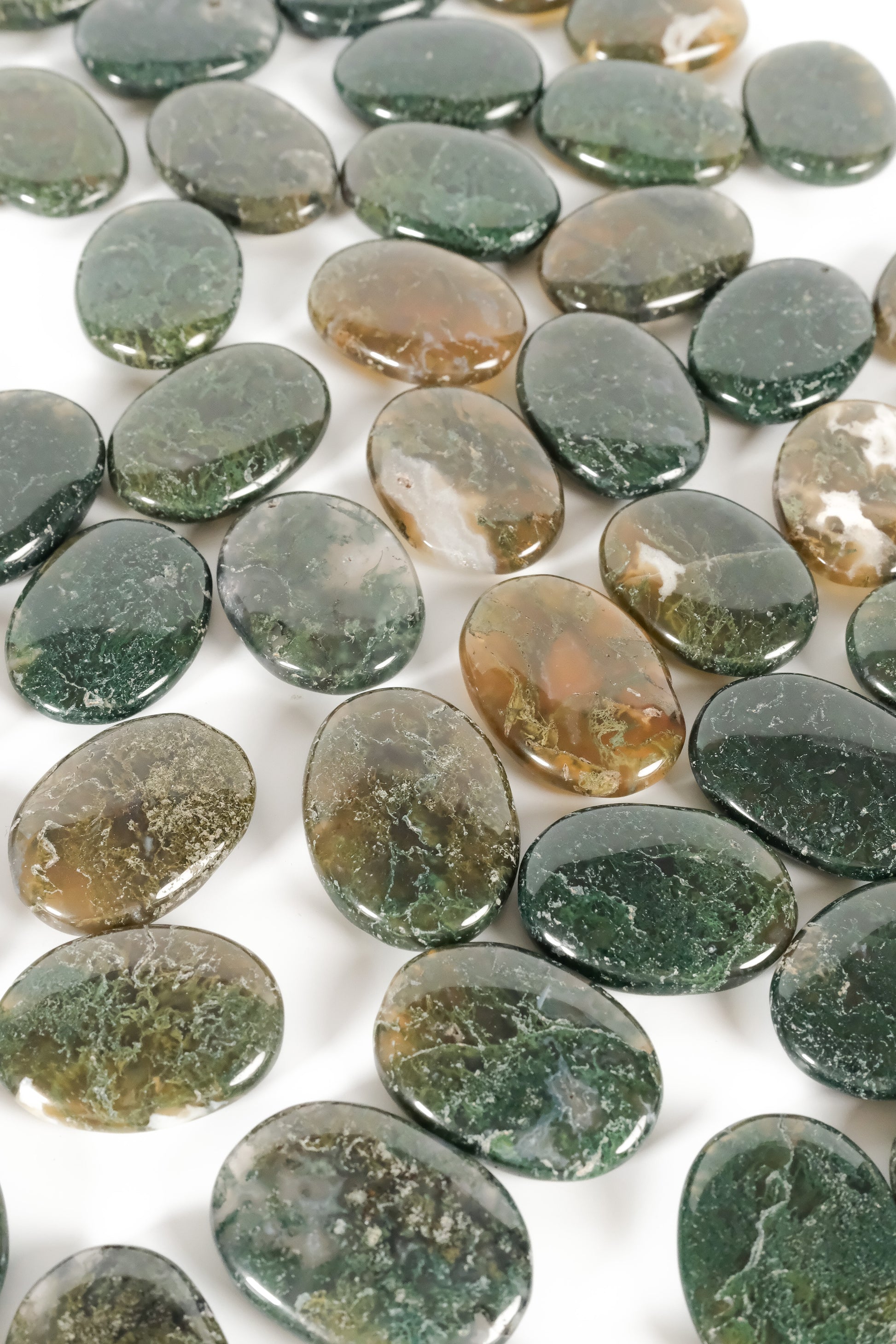 Moss Agate Mini Palmstone