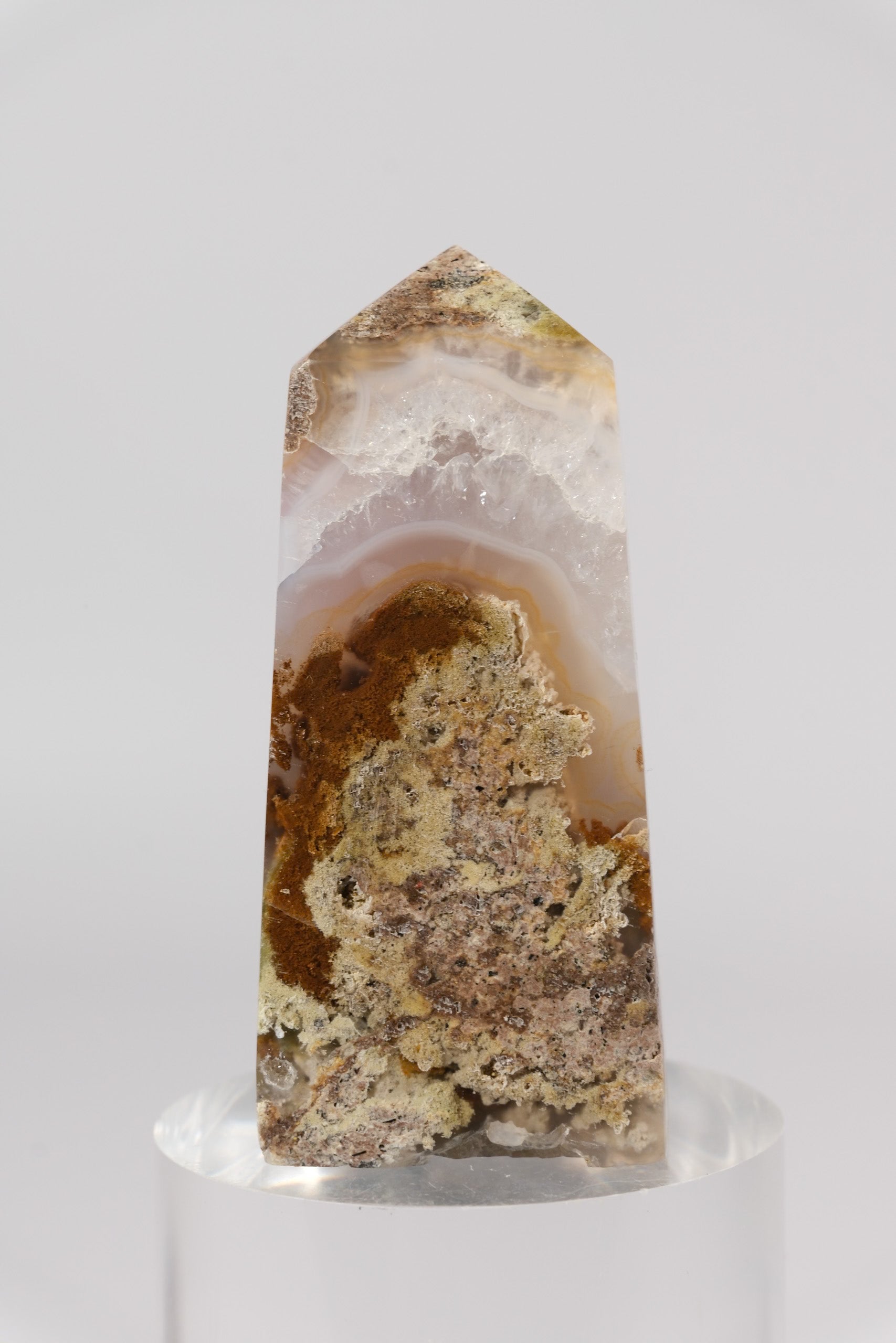 Scenic Moss Agate Tower