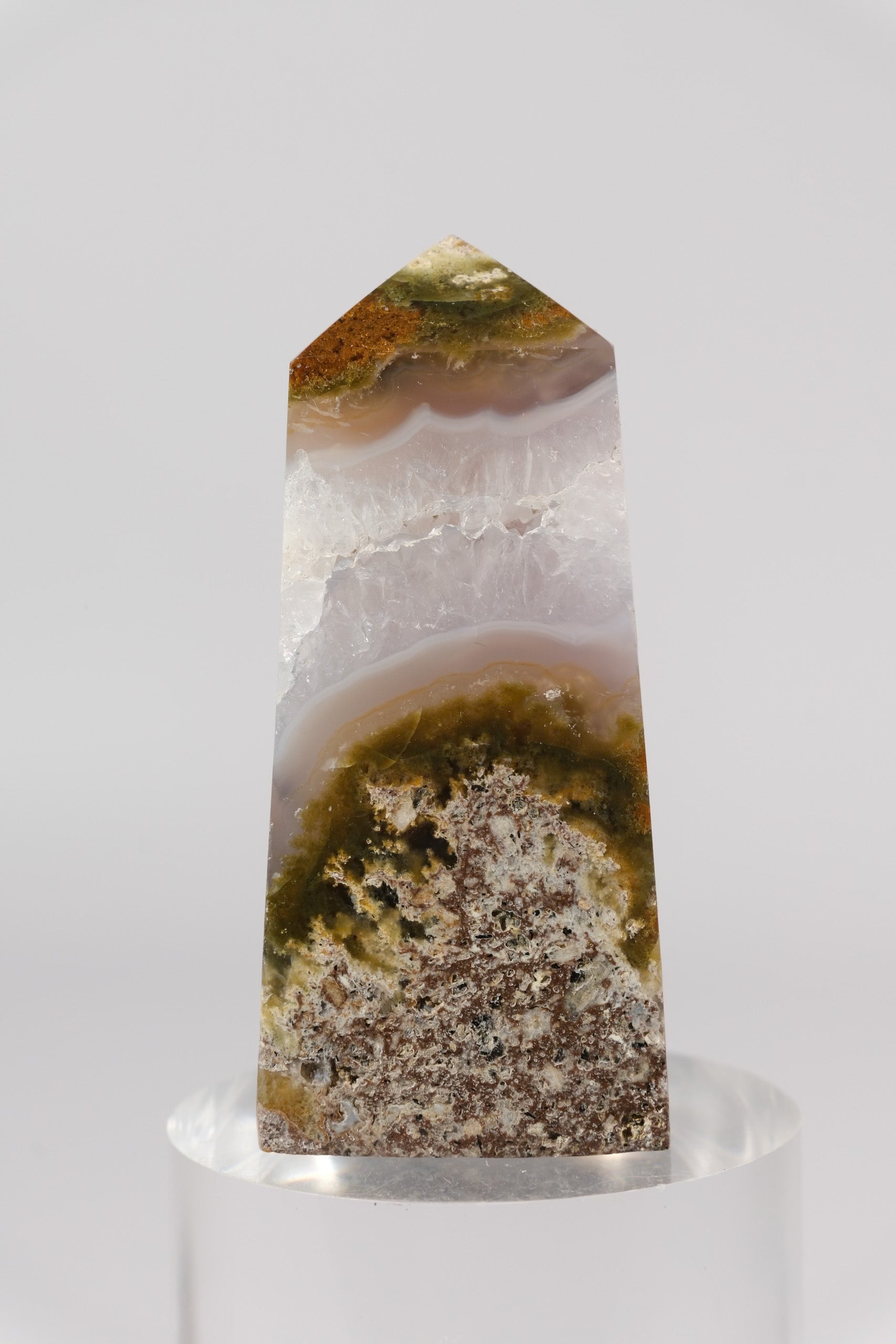 Scenic Moss Agate Tower