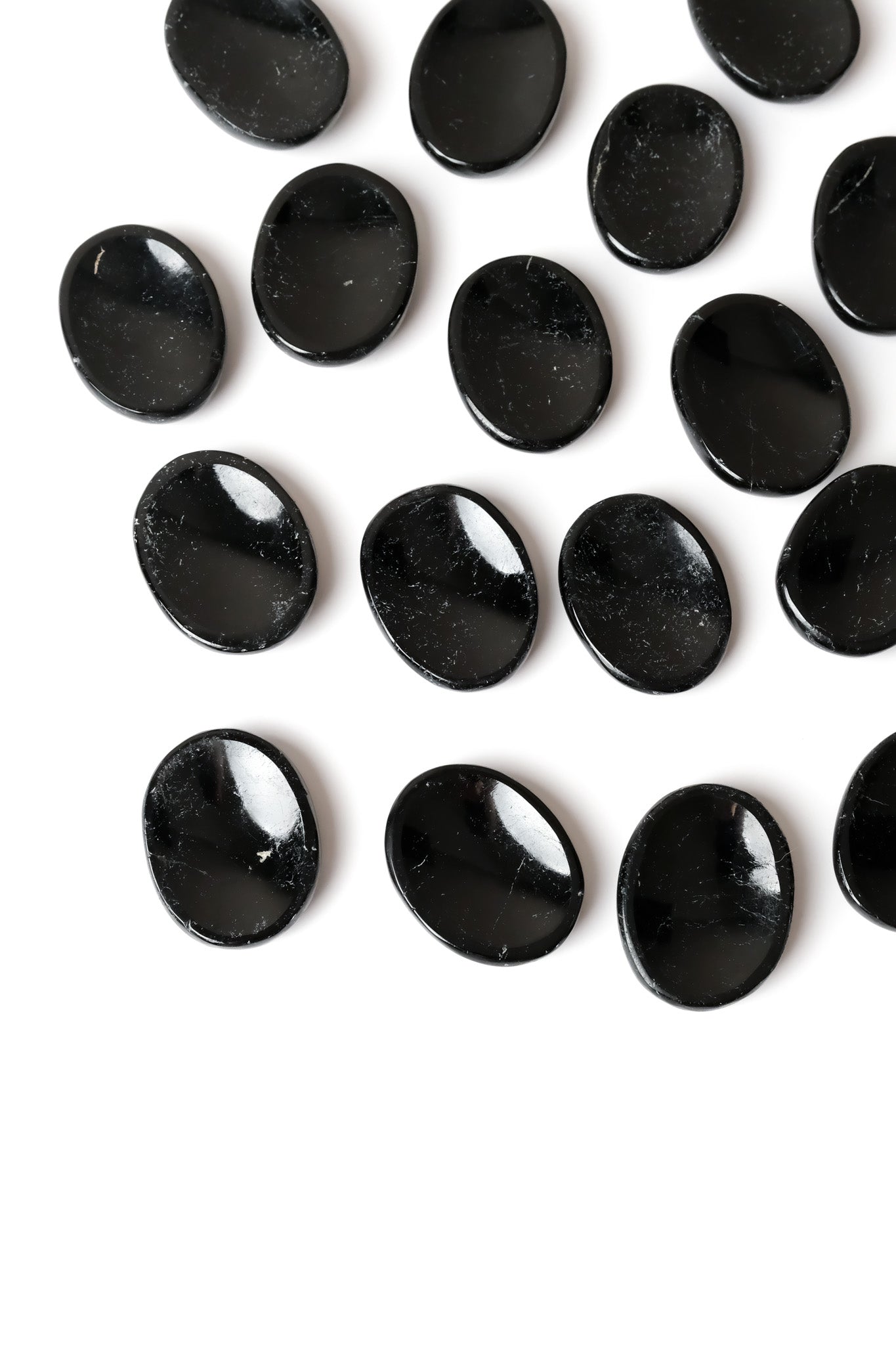 Black Tourmaline Worry Stone