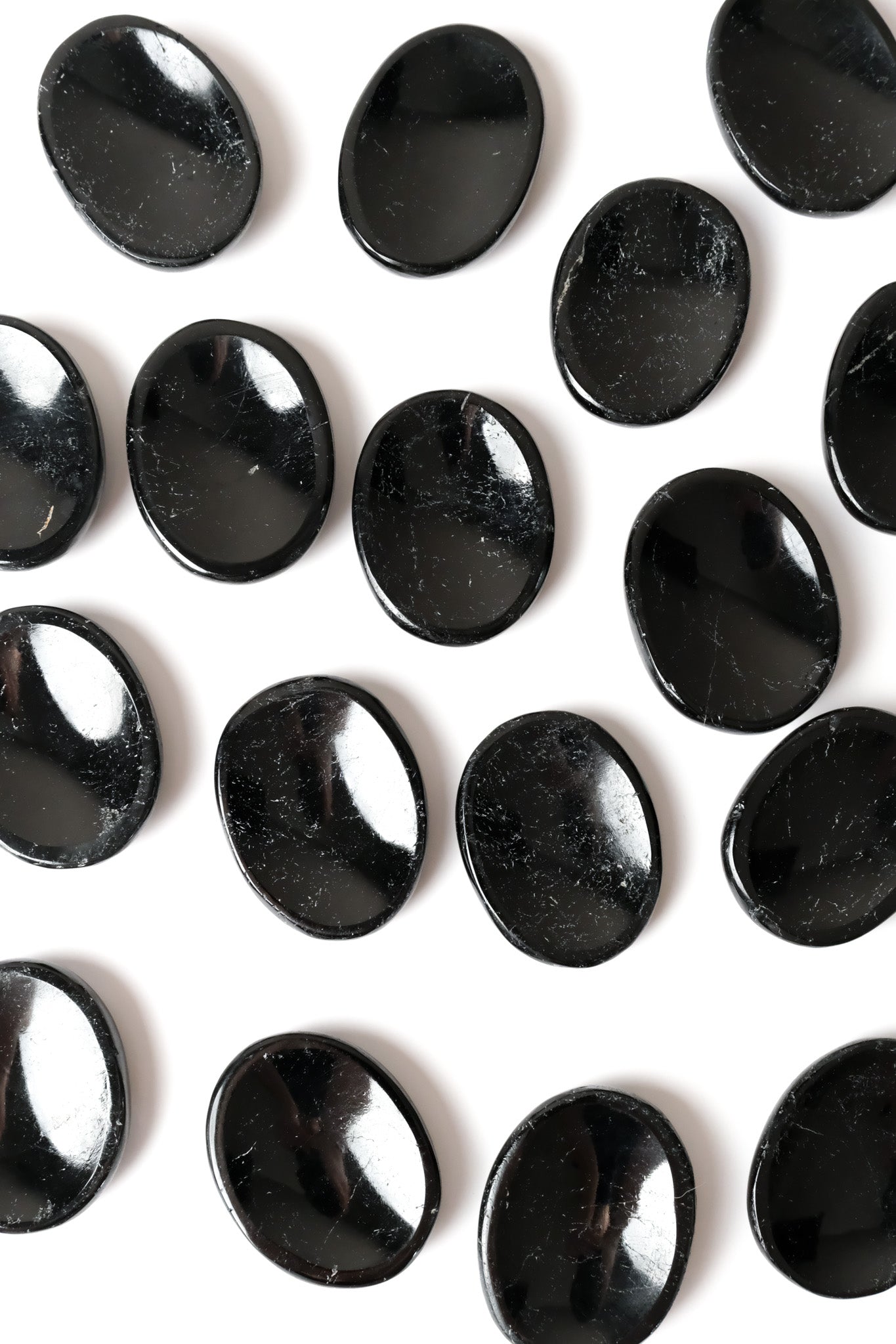 Black Tourmaline Worry Stone