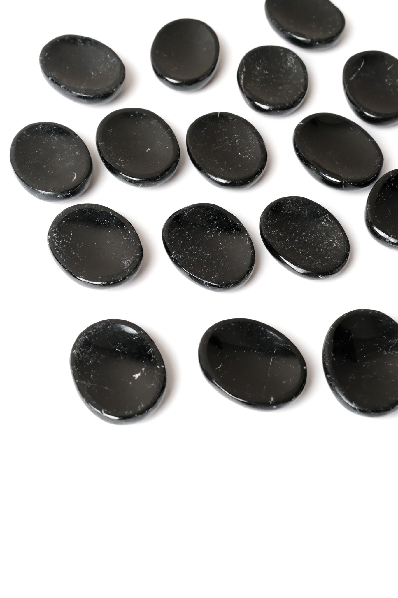 Black Tourmaline Worry Stone