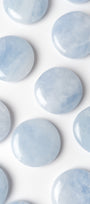 Blue Calcite Flat Stone