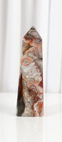 Mexican Crazy Lace Agate Tower