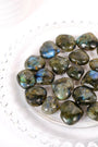 Labradorite Mini Heart Healing Crystal.