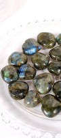 Labradorite Mini Heart Healing Crystal.