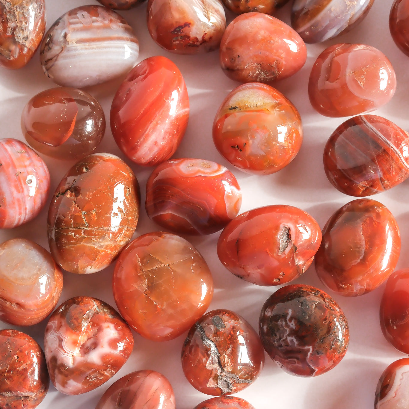 Red Agate Tumble
