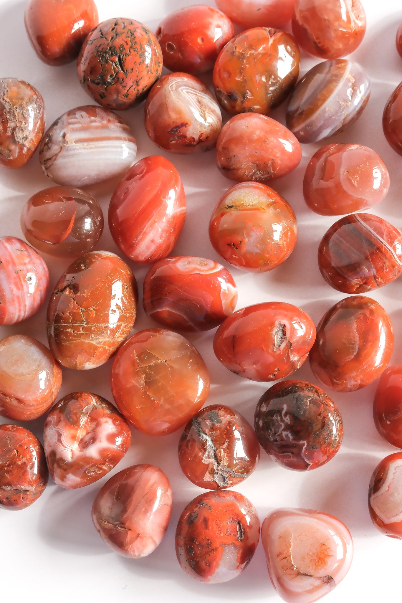Red Agate Tumble