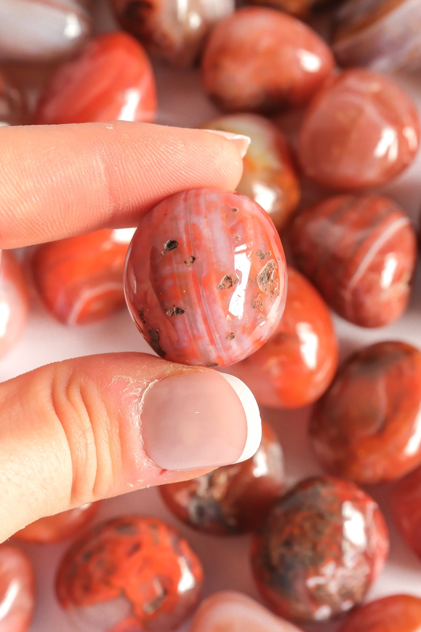 Red Agate Tumble