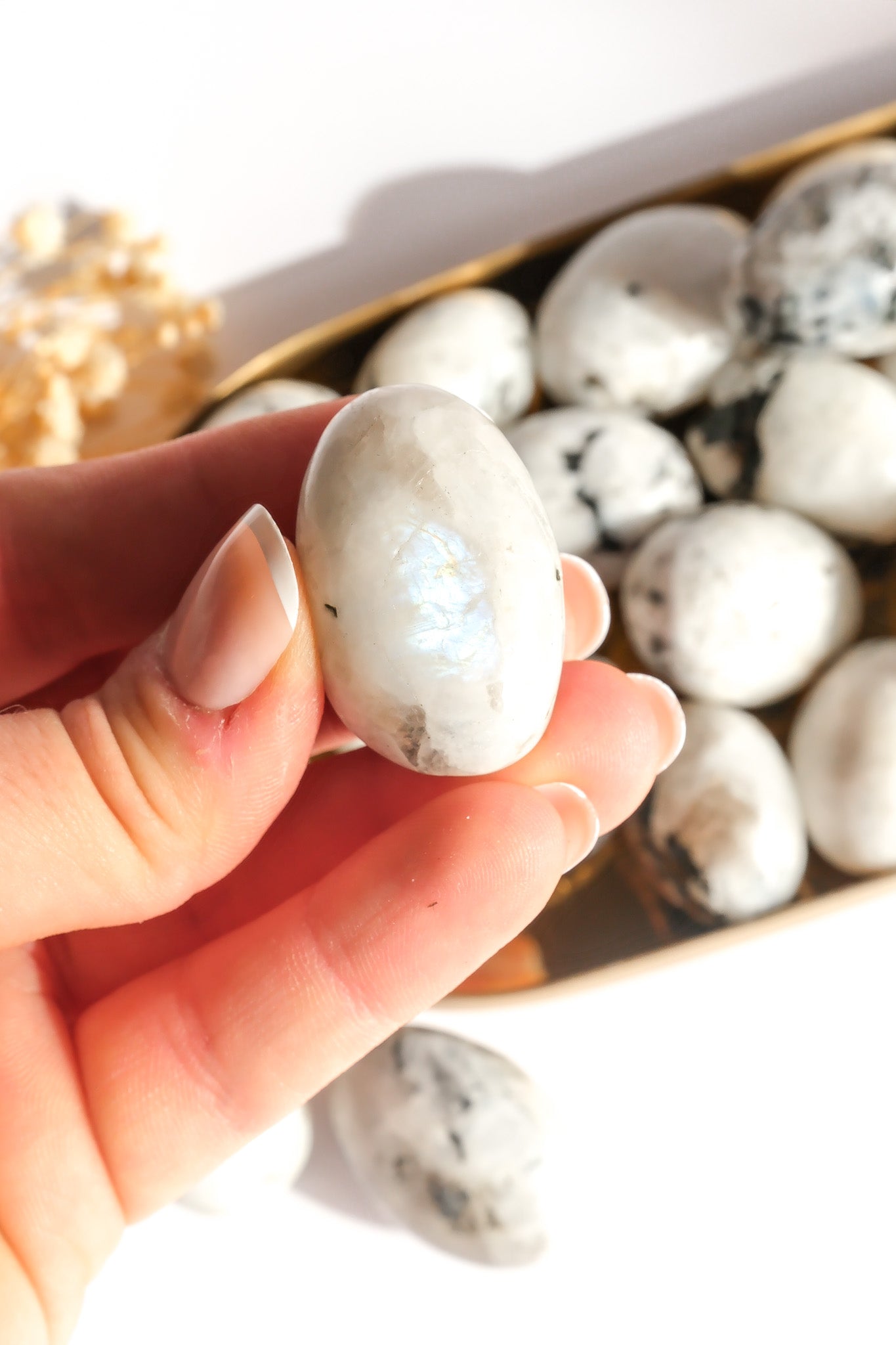 Rainbow Moonstone Tumble