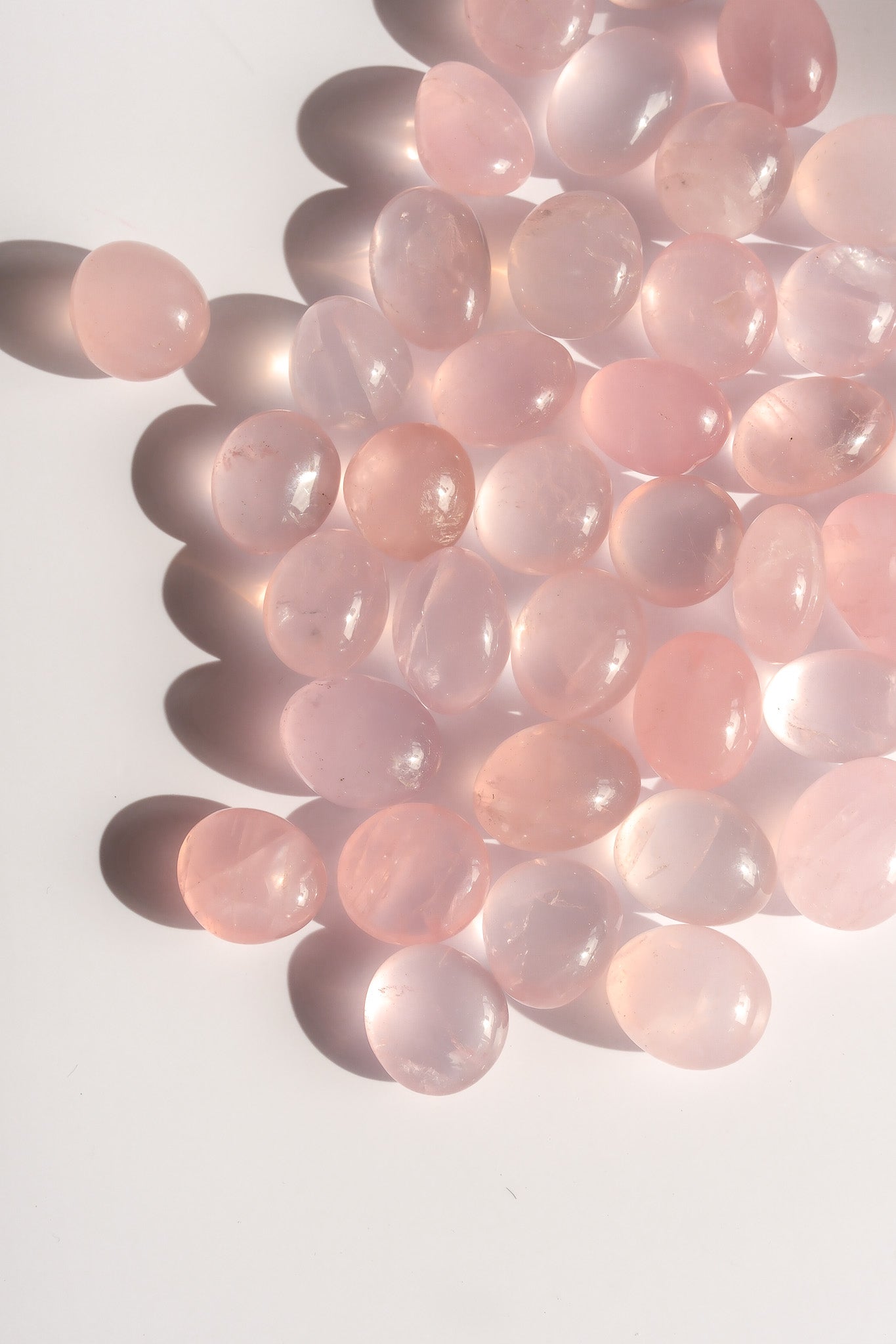 Gemmy Rose Quartz Tumble