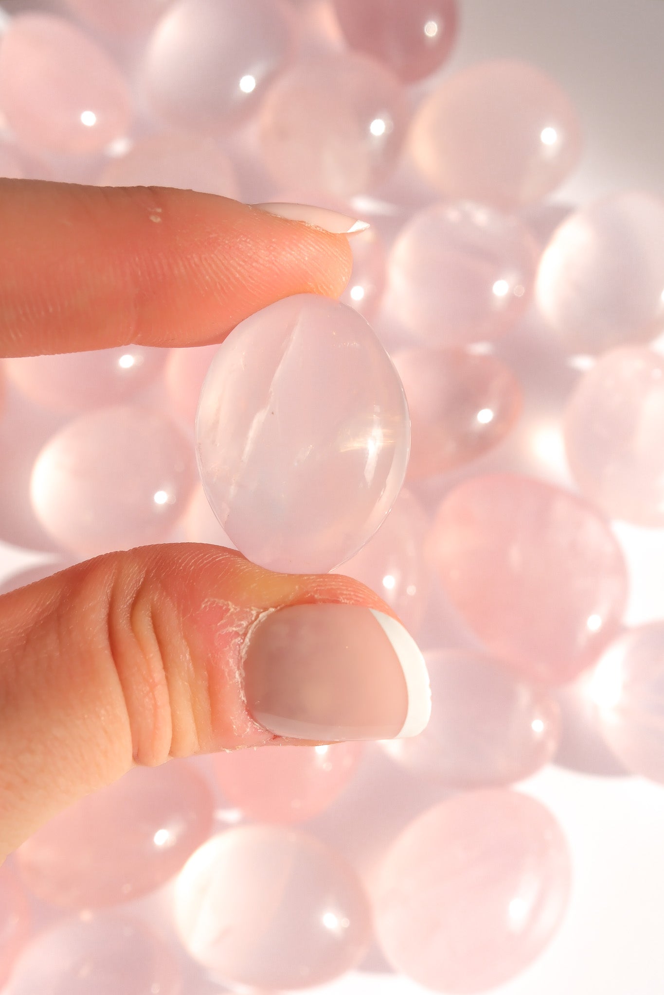 Gemmy Rose Quartz Tumble