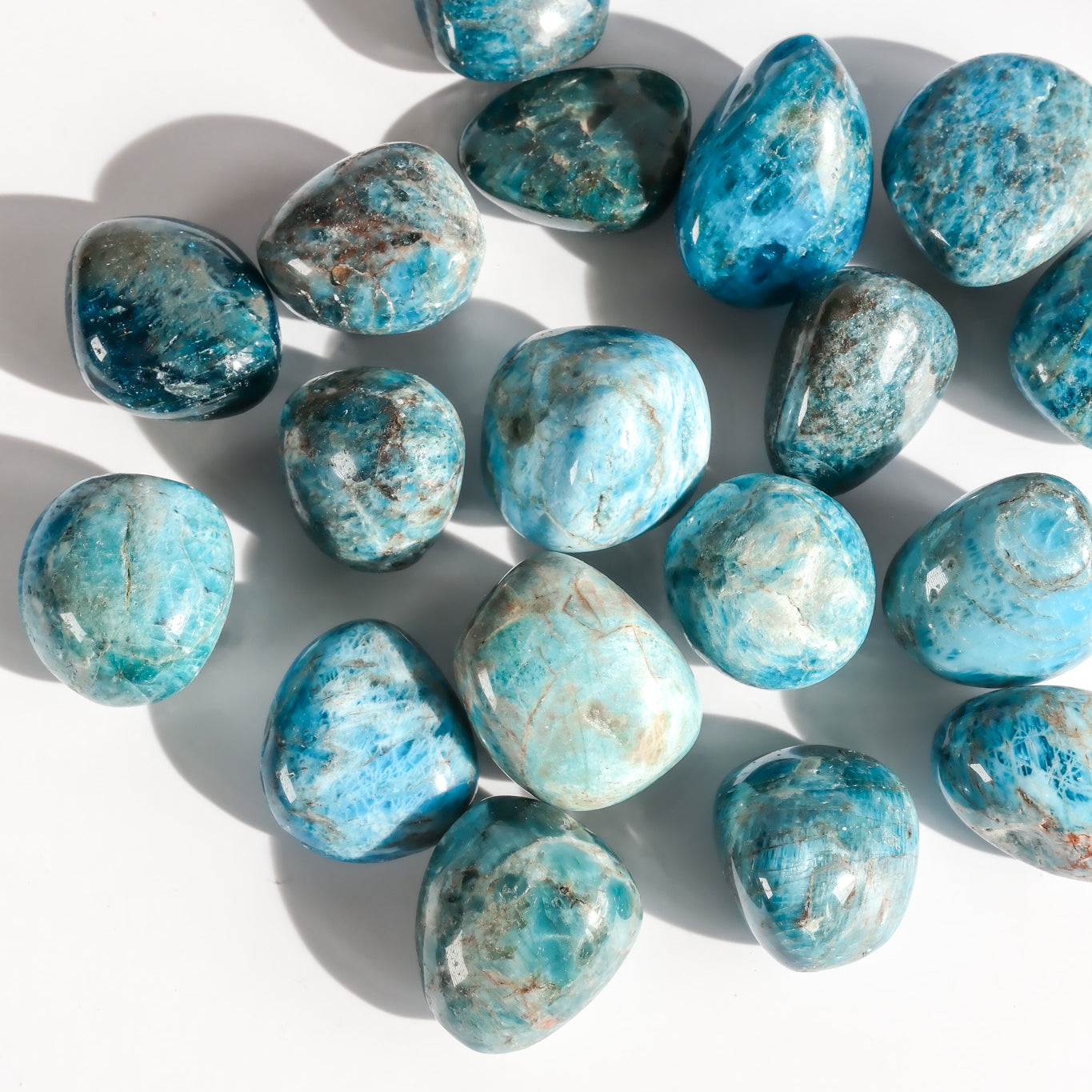 Blue Apatite Tumble