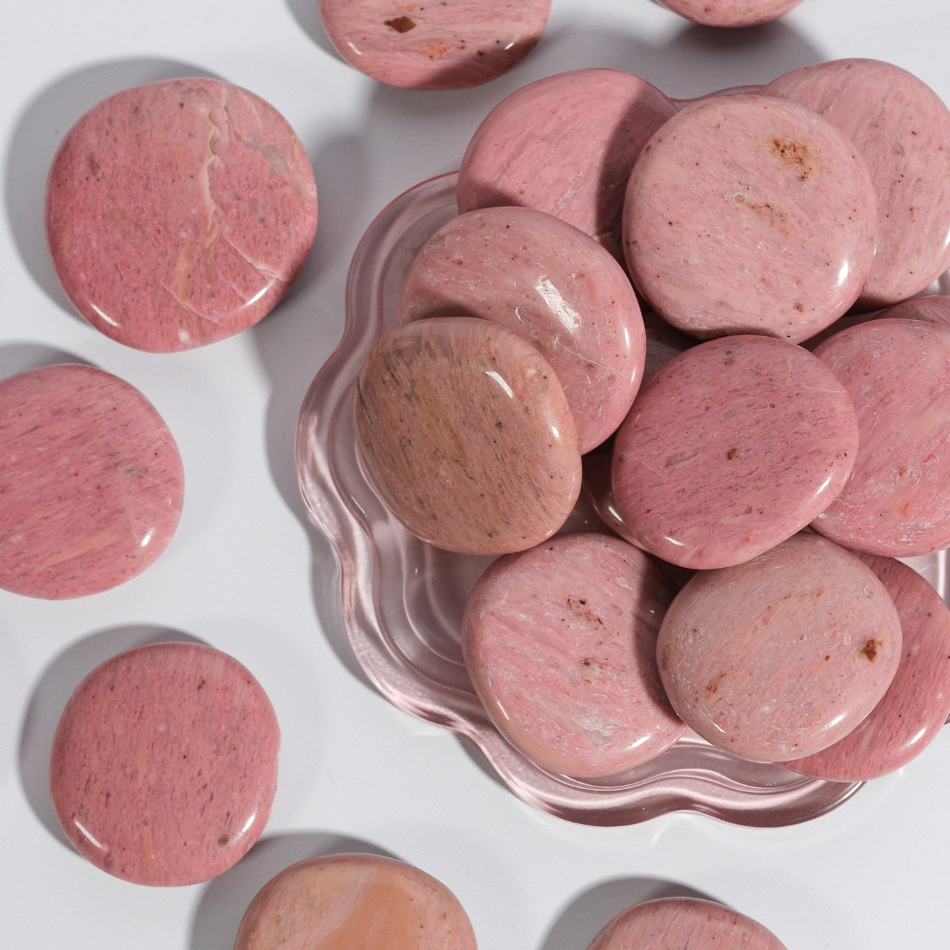 Pink Petrified Wood Flatstone
