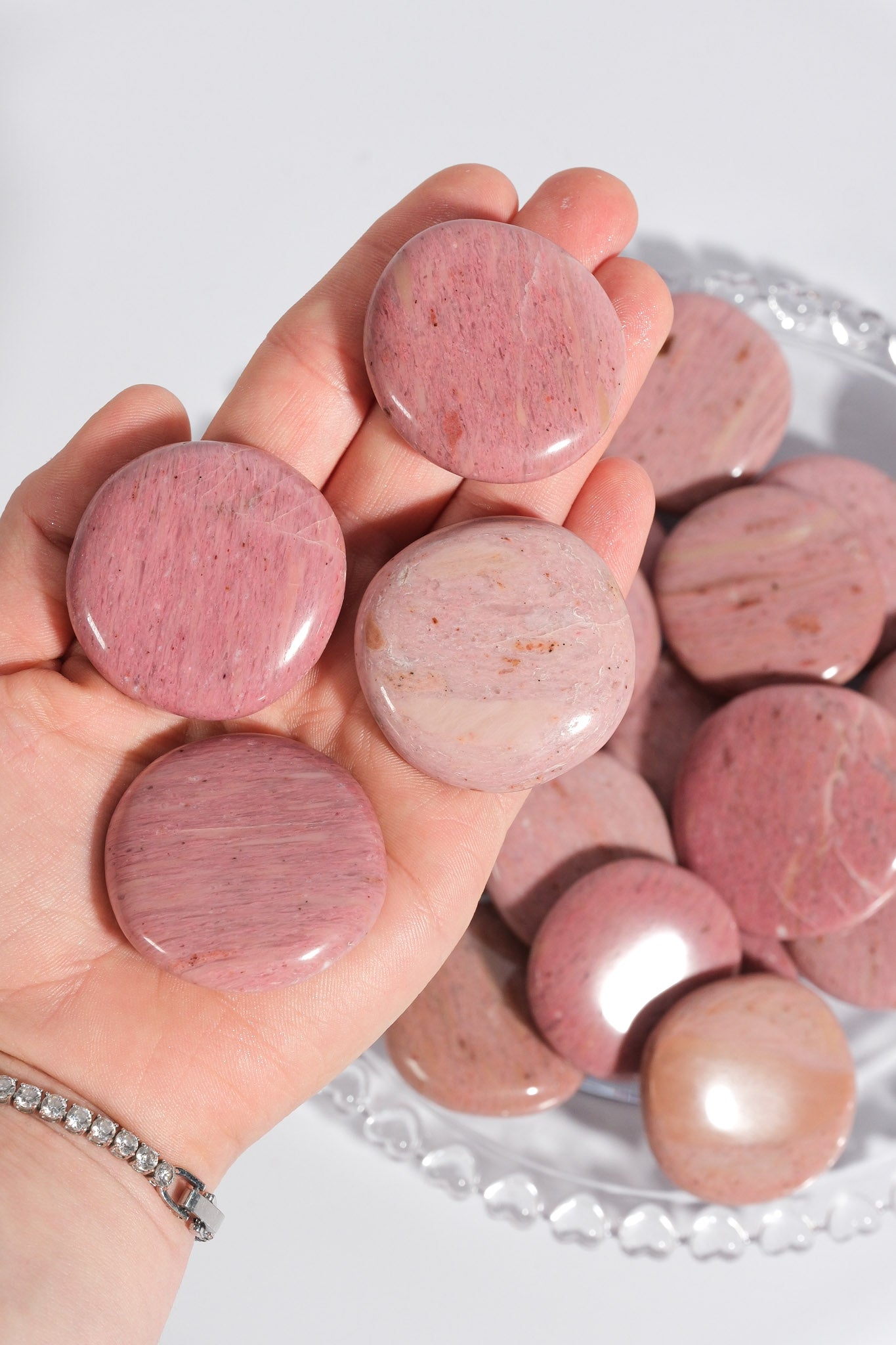 Pink Petrified Wood Flatstone